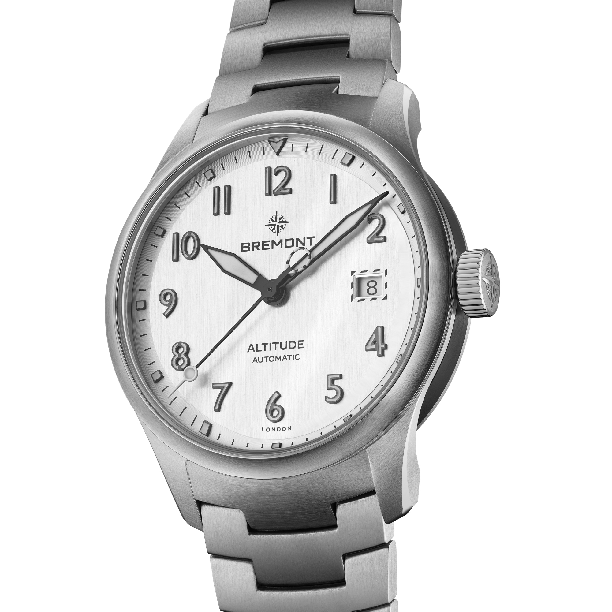 Bremont Altitude Date Silver Dial Watch, 39mm