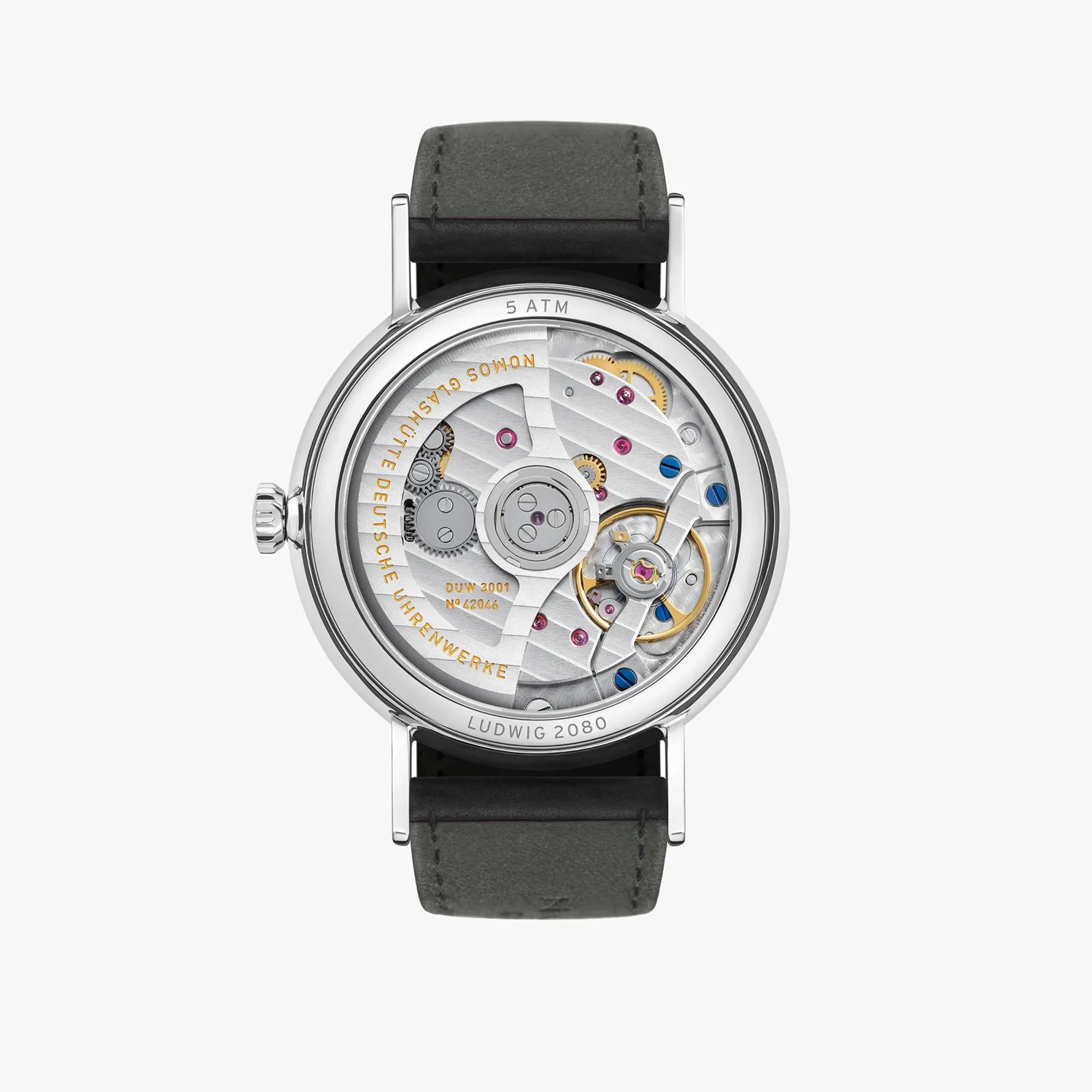 NOMOS Ludwig Neomatik White Dial Watch, 36mm