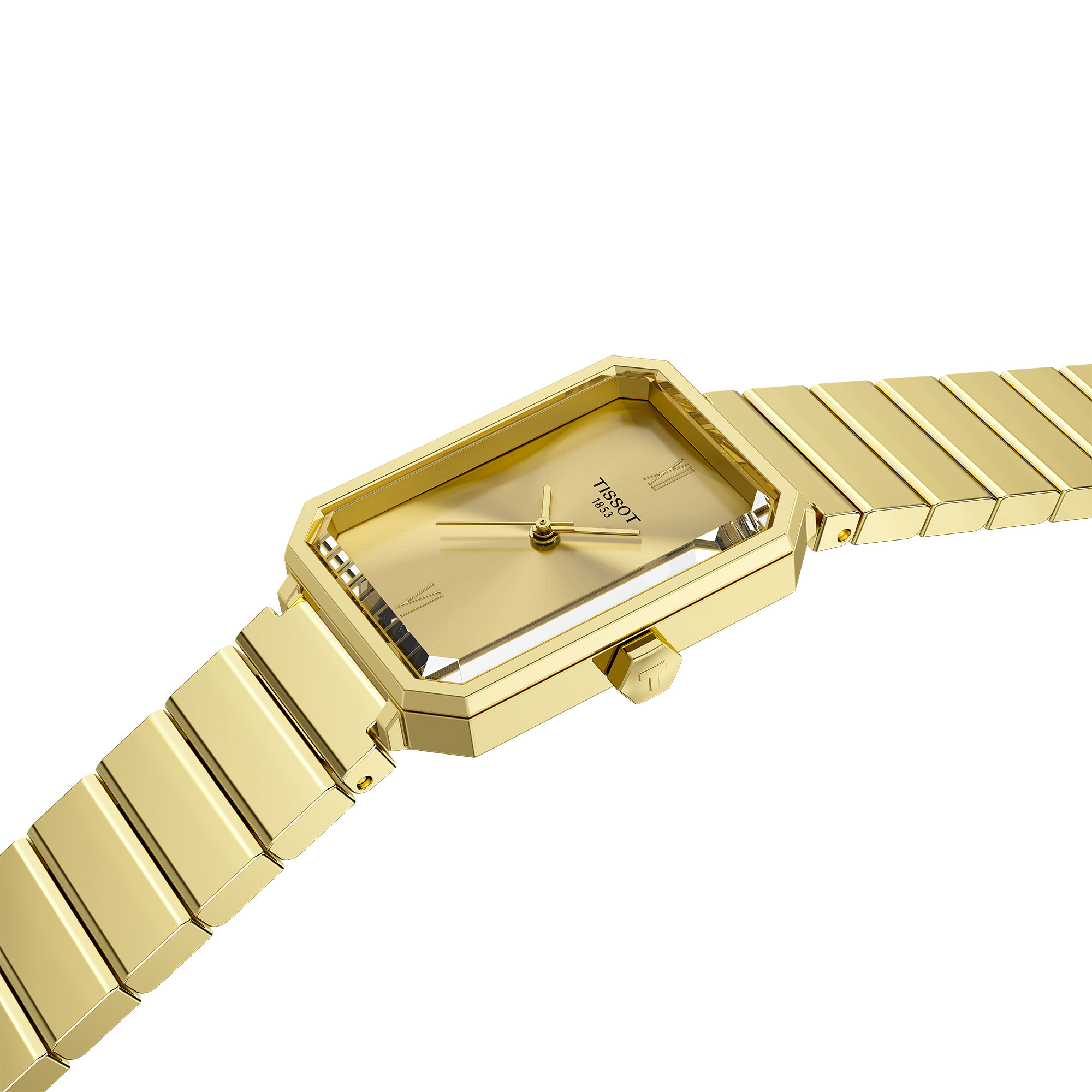 TISSOT SRV Champagne Dial Watch, 30mm x 21.8mm