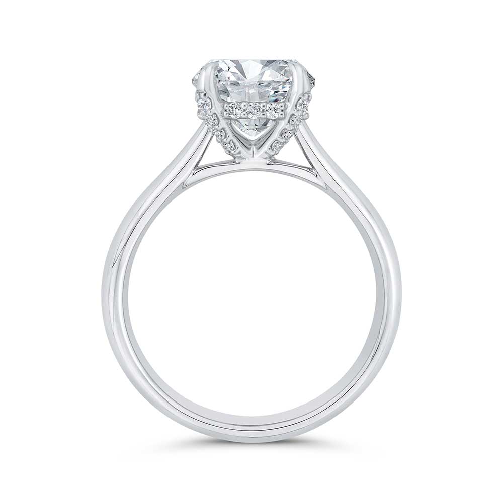 Bella Ponte Diamond Engagement Ring Setting in Platinum