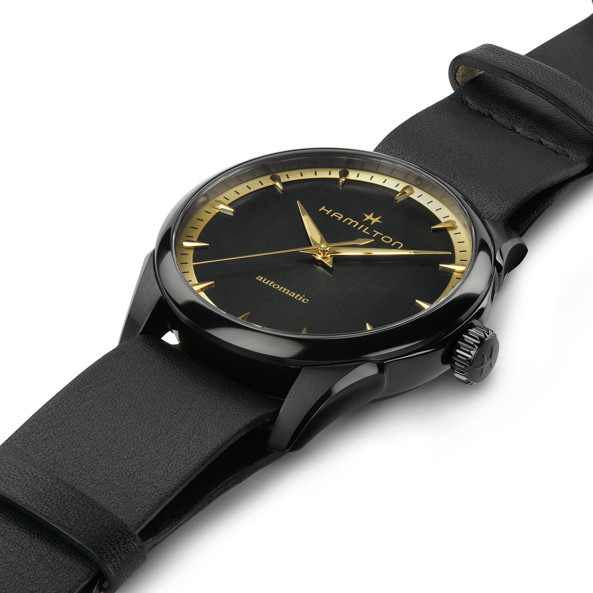 Hamilton Jazzmaster Auto Black Dial Watch, 36mm