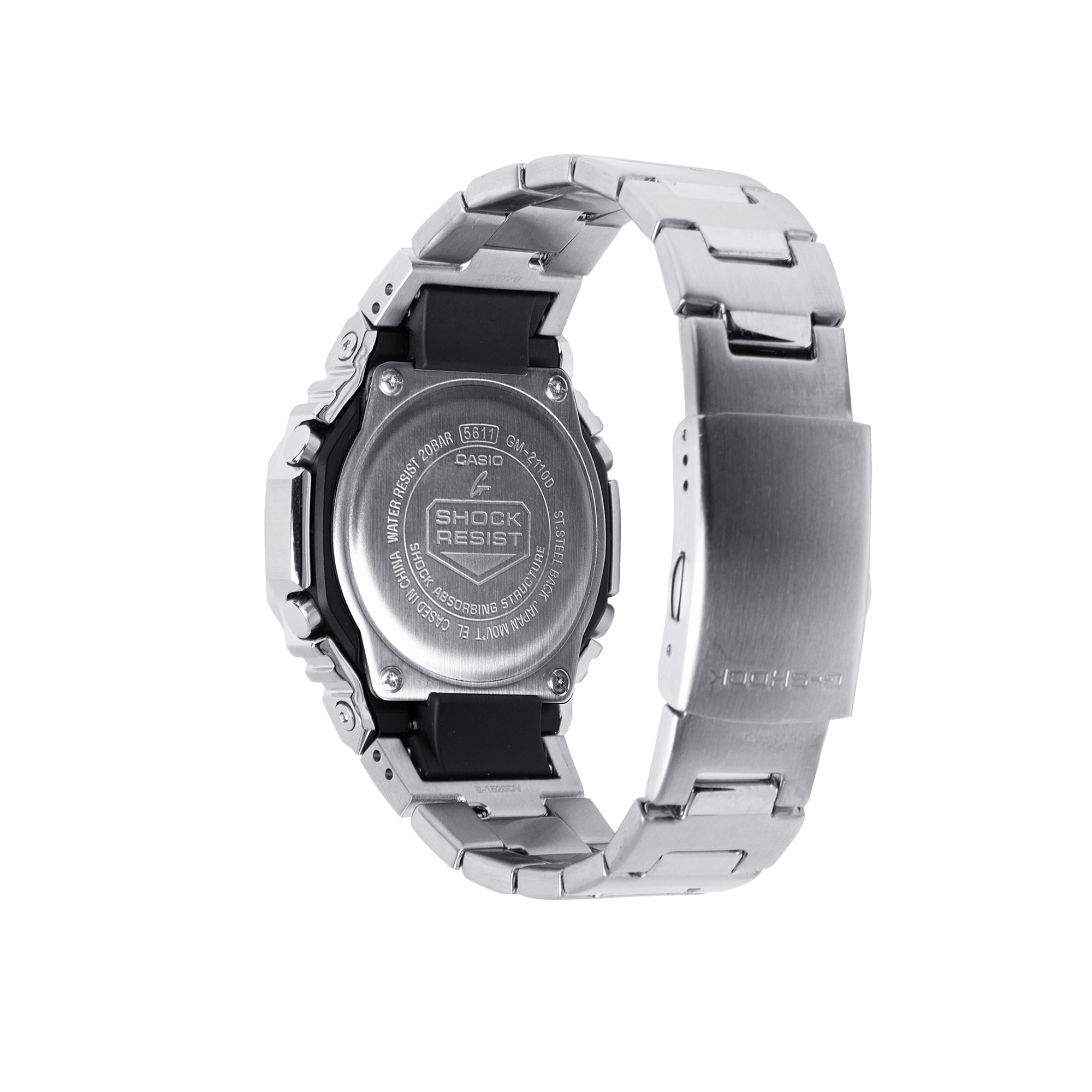 G-Shock GM2110D-7A Silver Dial Watch, 44mm