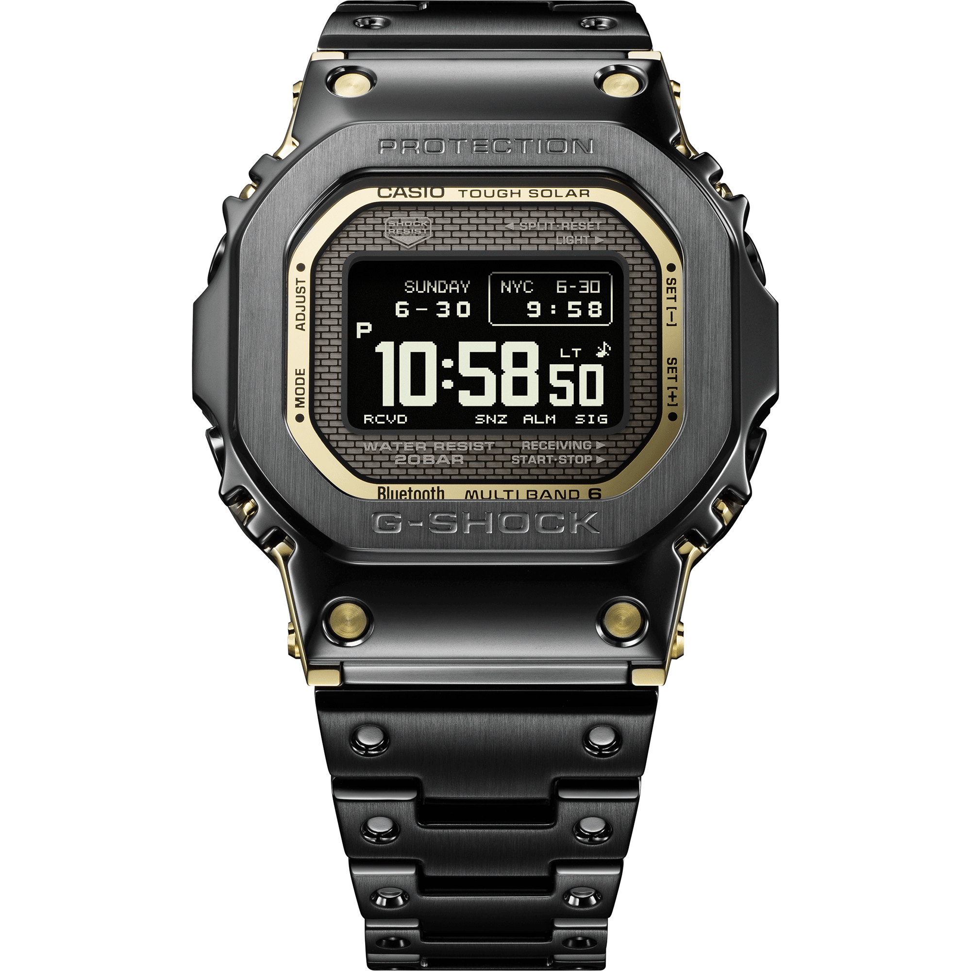 G-Shock Full Metal Series Black Dial Watch, 43.6mm