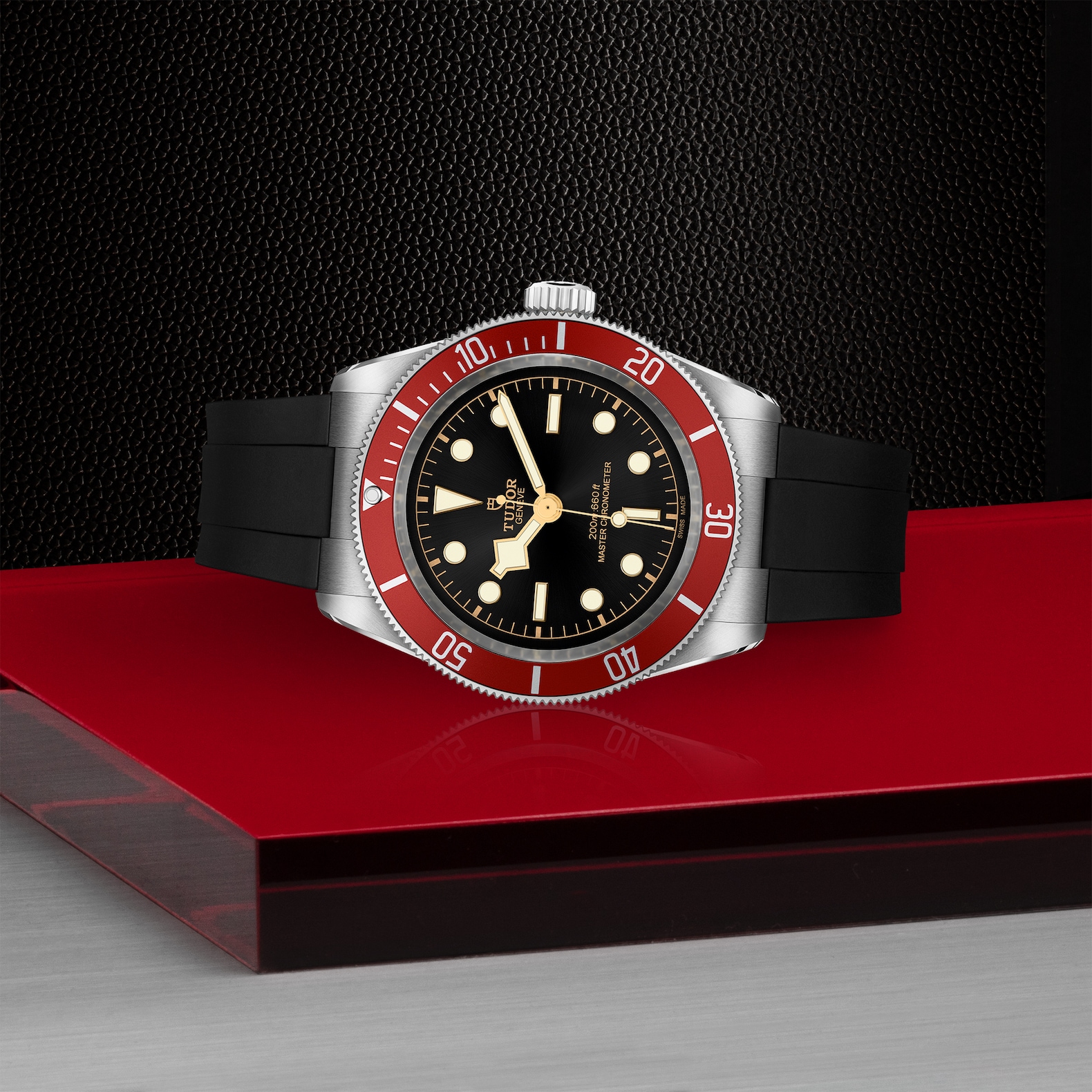 TUDOR Black Bay Black Dial Watch, 41mm