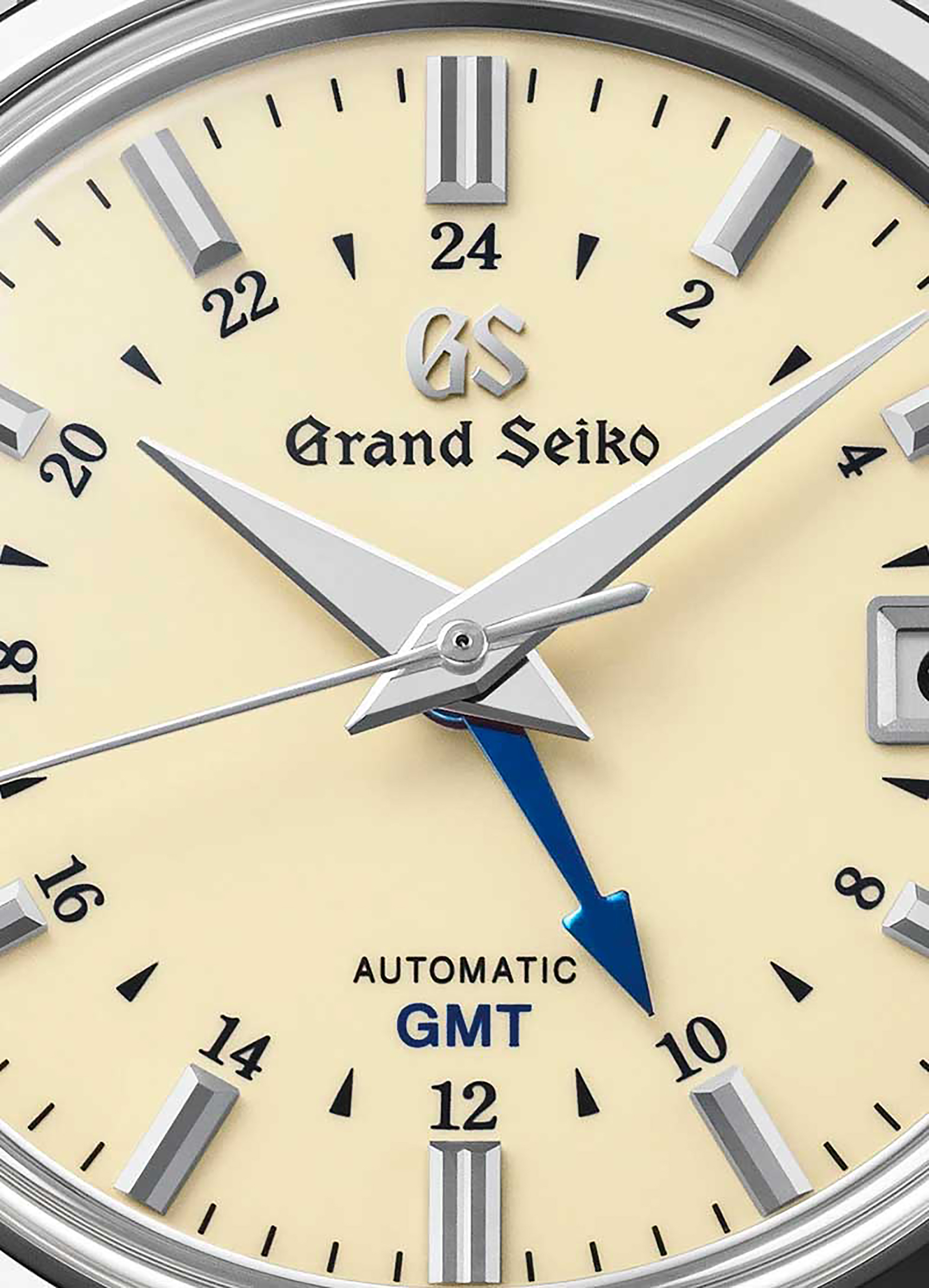Grand Seiko Elegance Collection Watch Cream Dial Brown Leather