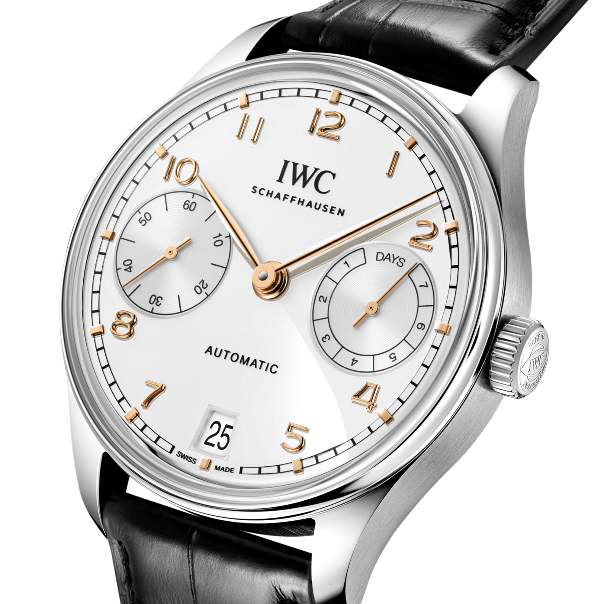 IWC Portugieser Automatic 42 Silver Dial Watch, 42.4mm