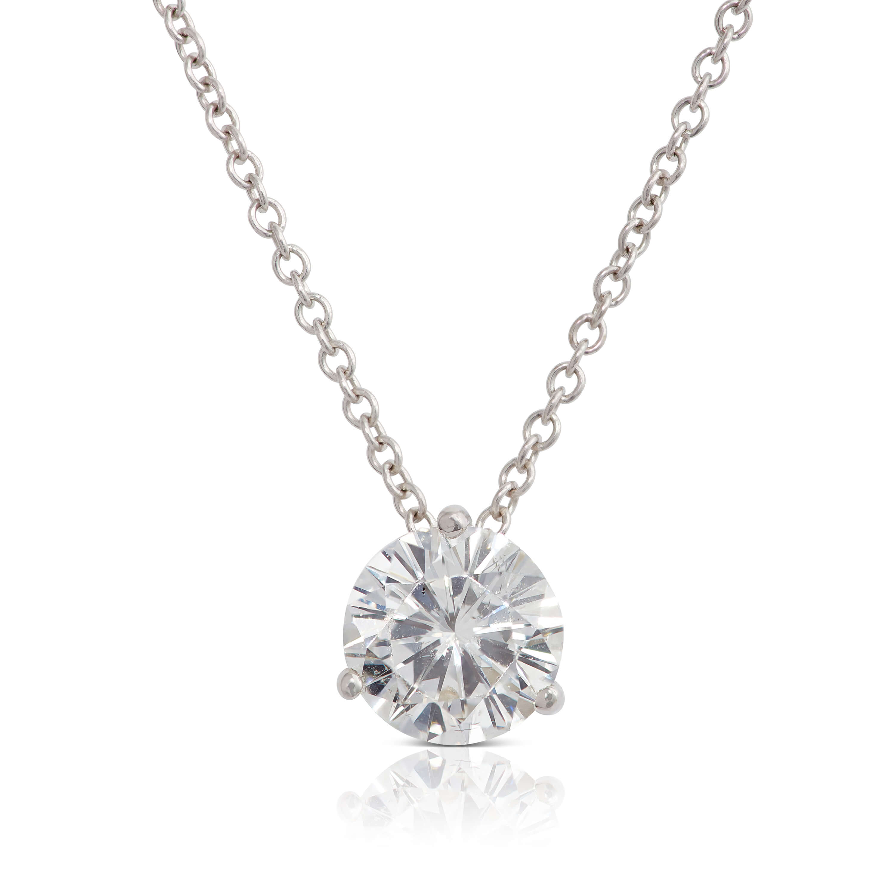 Signature Forevermark Diamond Pendant 18K Ben Bridge Jeweler