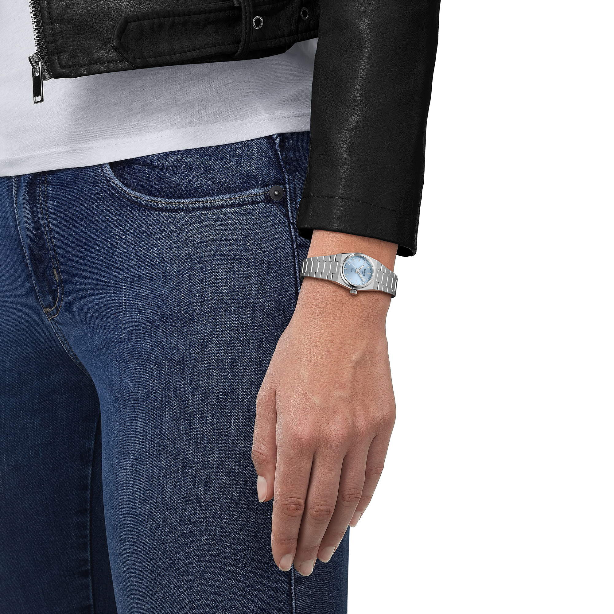 TISSOT PRX Blue Dial Watch, 25mm