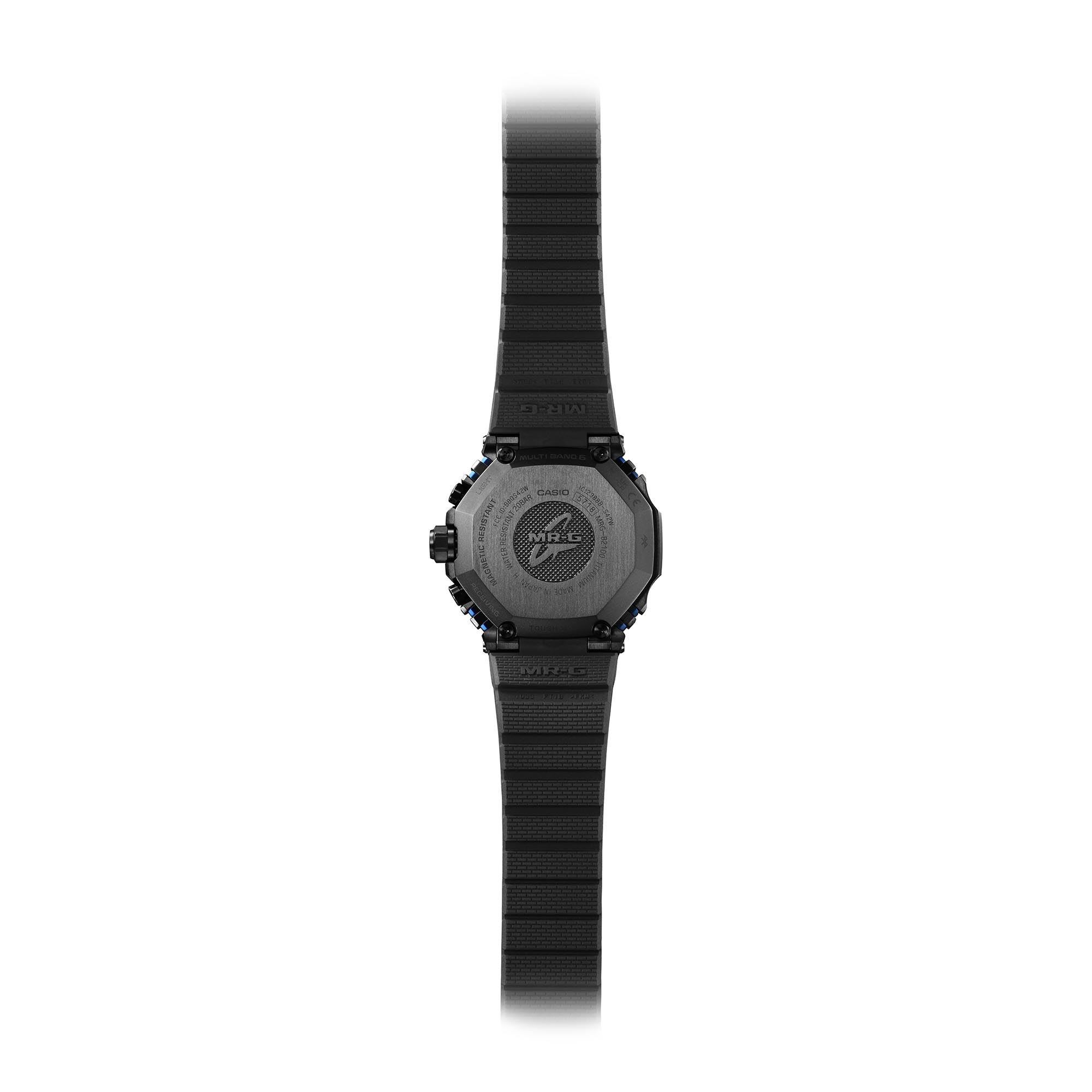 G-Shock MRG-B2100 Series Blue Dial Watch, 44.4mm