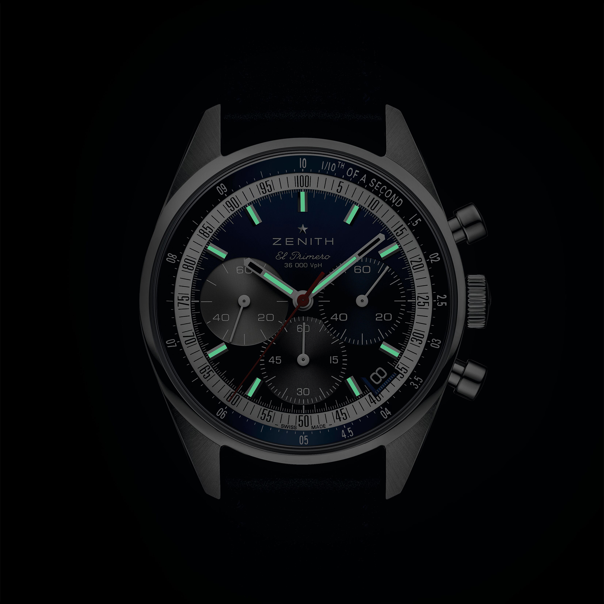 Zenith Chronomaster Original Blue Dial Watch, 38mm