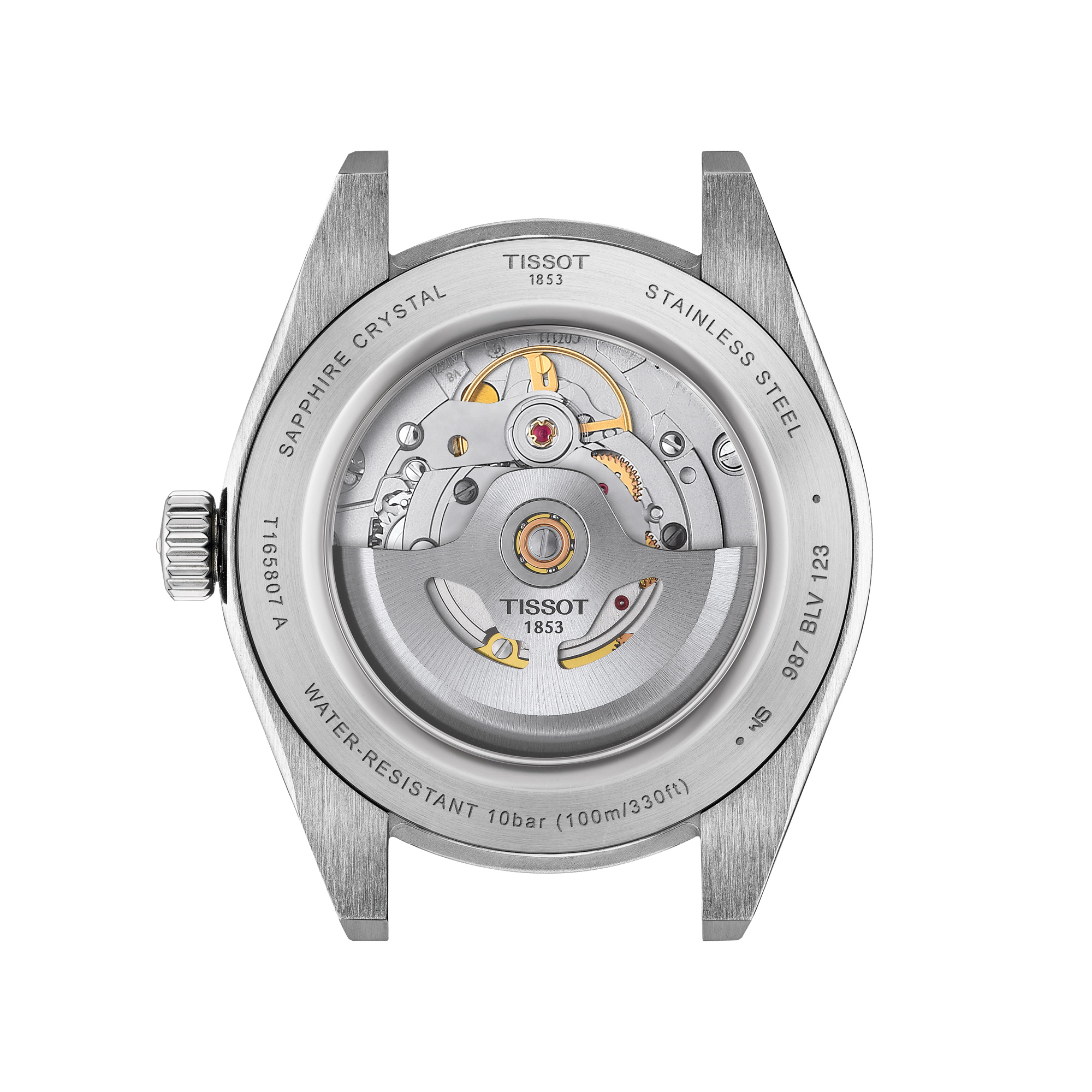TISSOT Gentleman Blue Dial Watch, 38mm