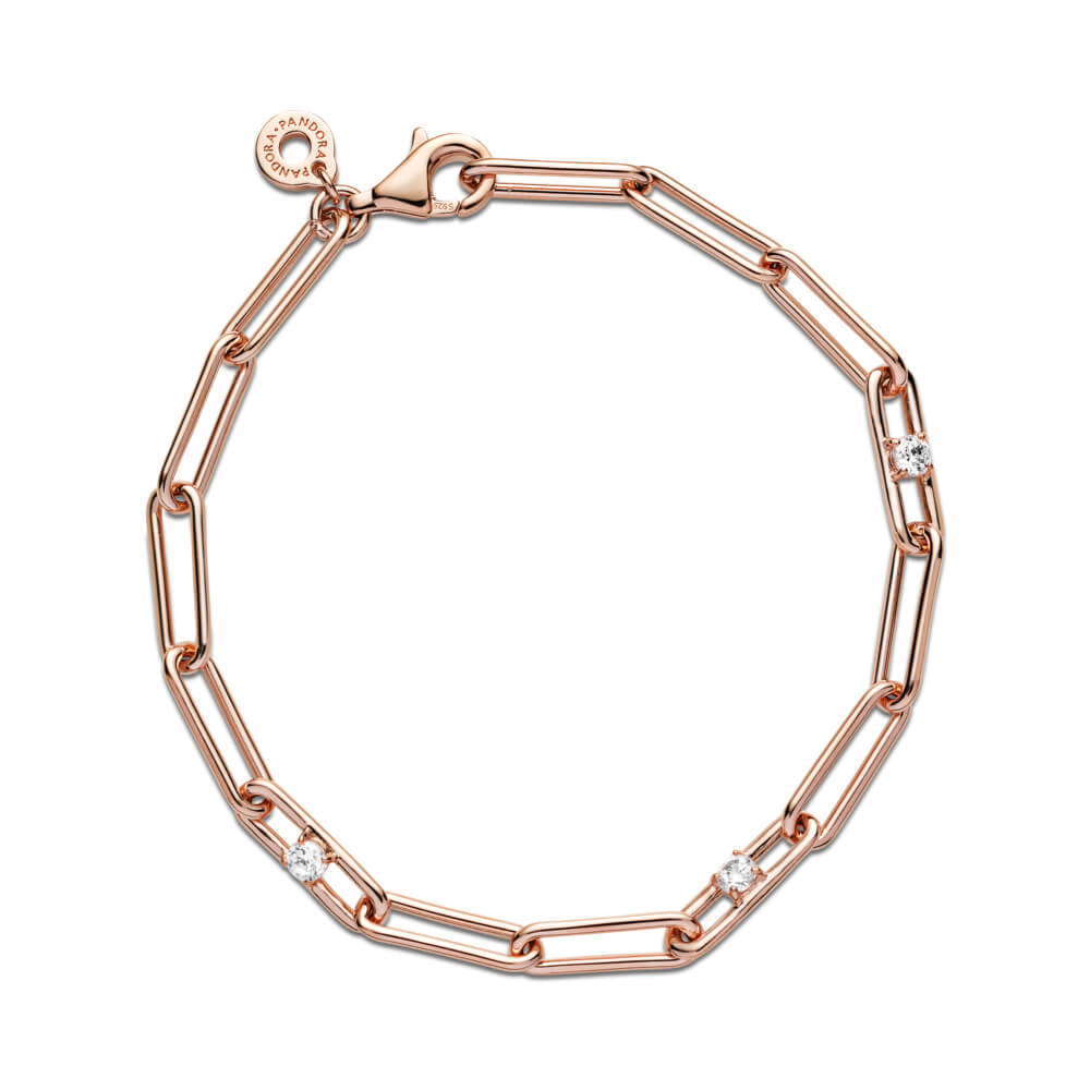 Pandora Rose™ Link Chain & Stones CZ Bracelet 589177C01 Ben Bridge