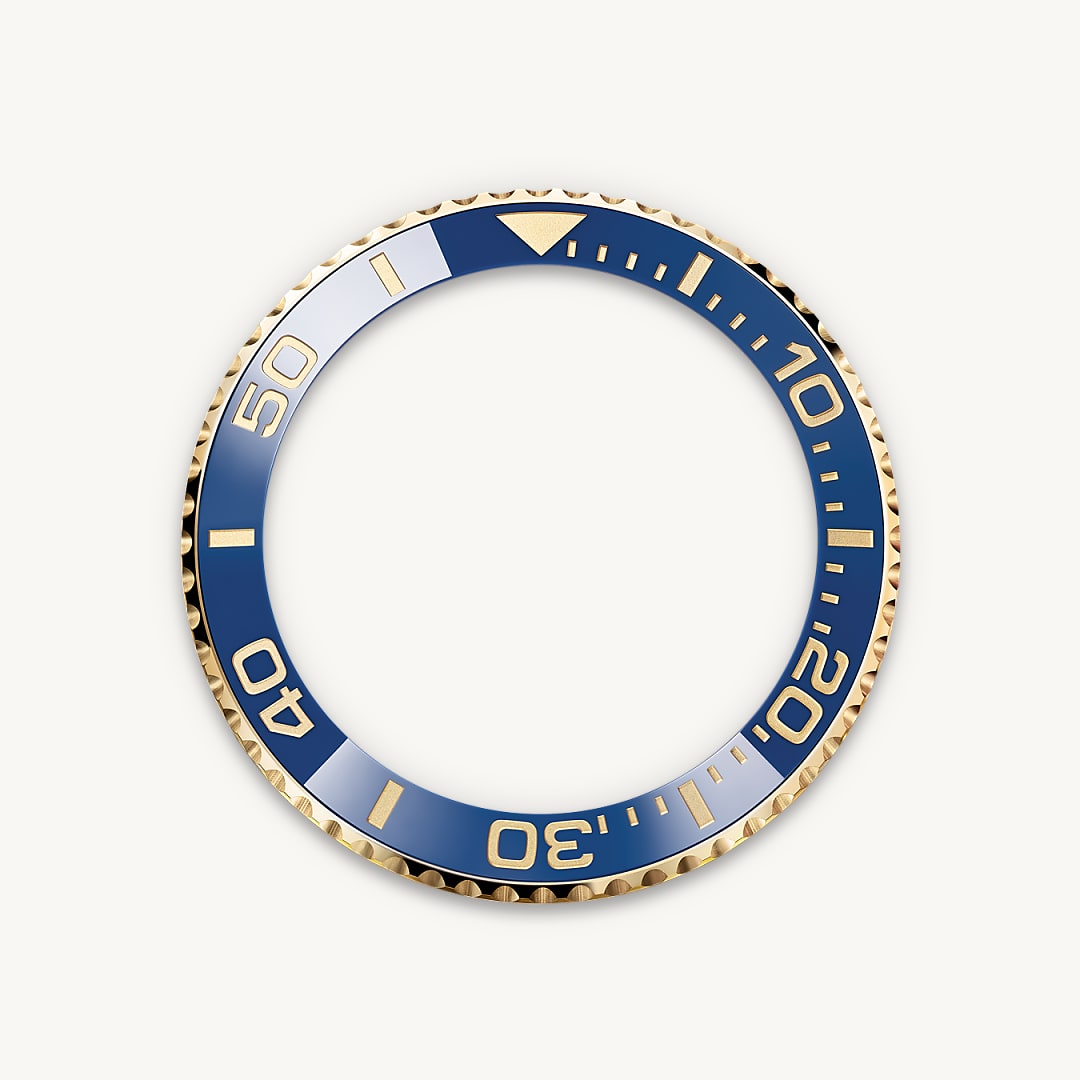 rolex yacht-master ii in 18 ct yellow gold, m126688-0001 - cerachrom bezel insert - ben bridge