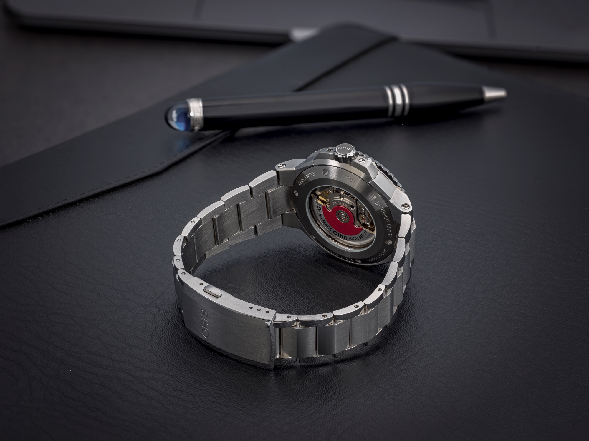 Oris Aquis Date Black Dial Watch, 43 mm