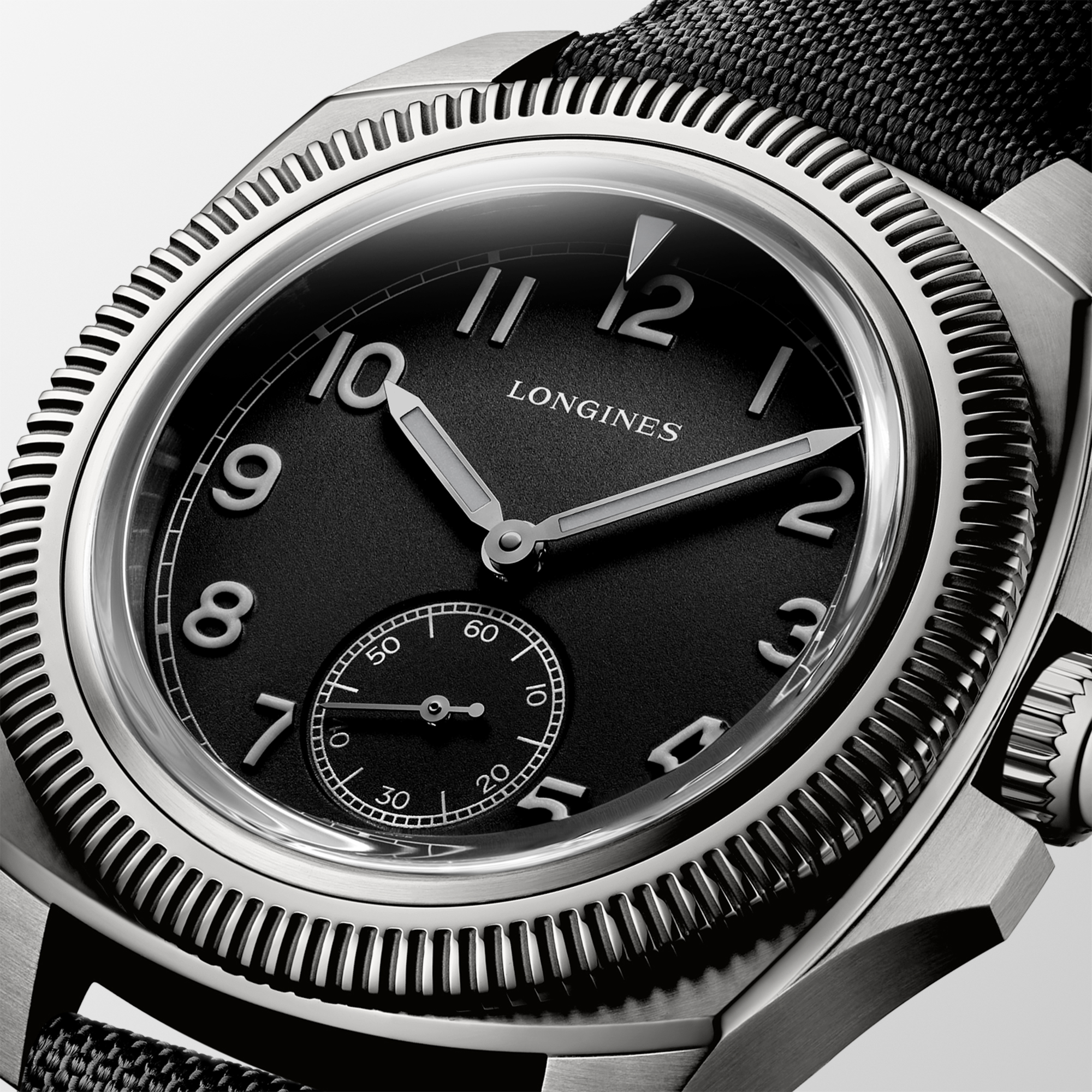Longines Pilot Majetek Pioneer Edition Black Dial Watch, 43mm