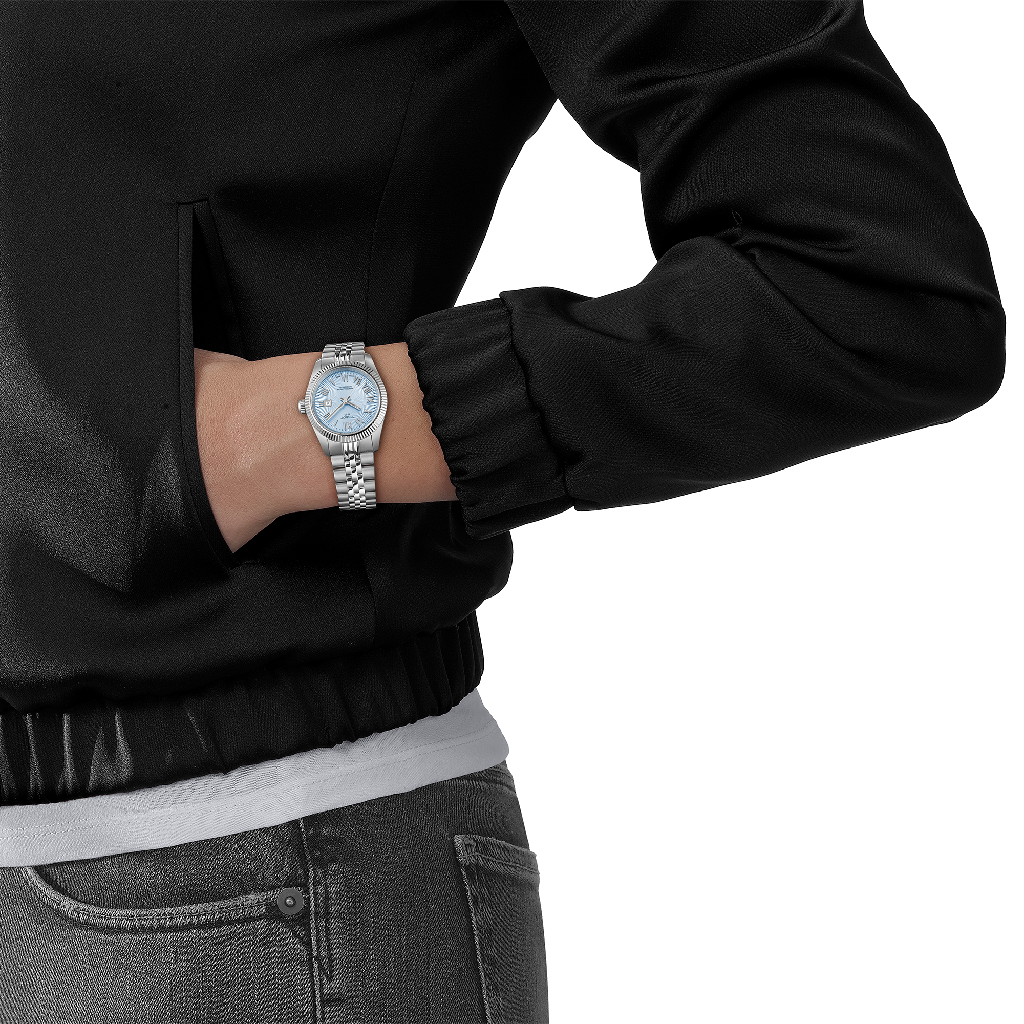 TISSOT Ballade Blue Dial Watch, 30mm
