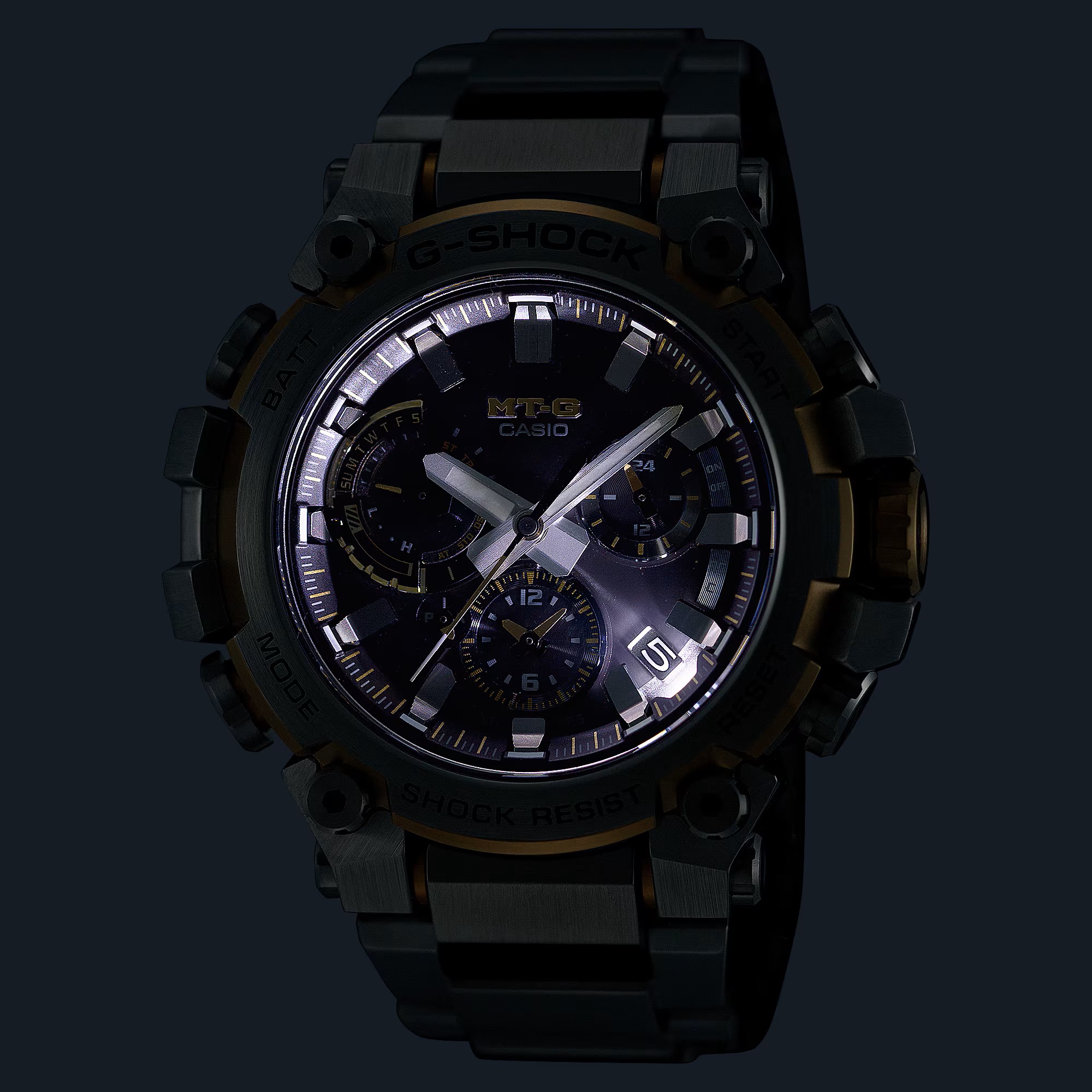 G-Shock MT-G Black Dial, 51mm