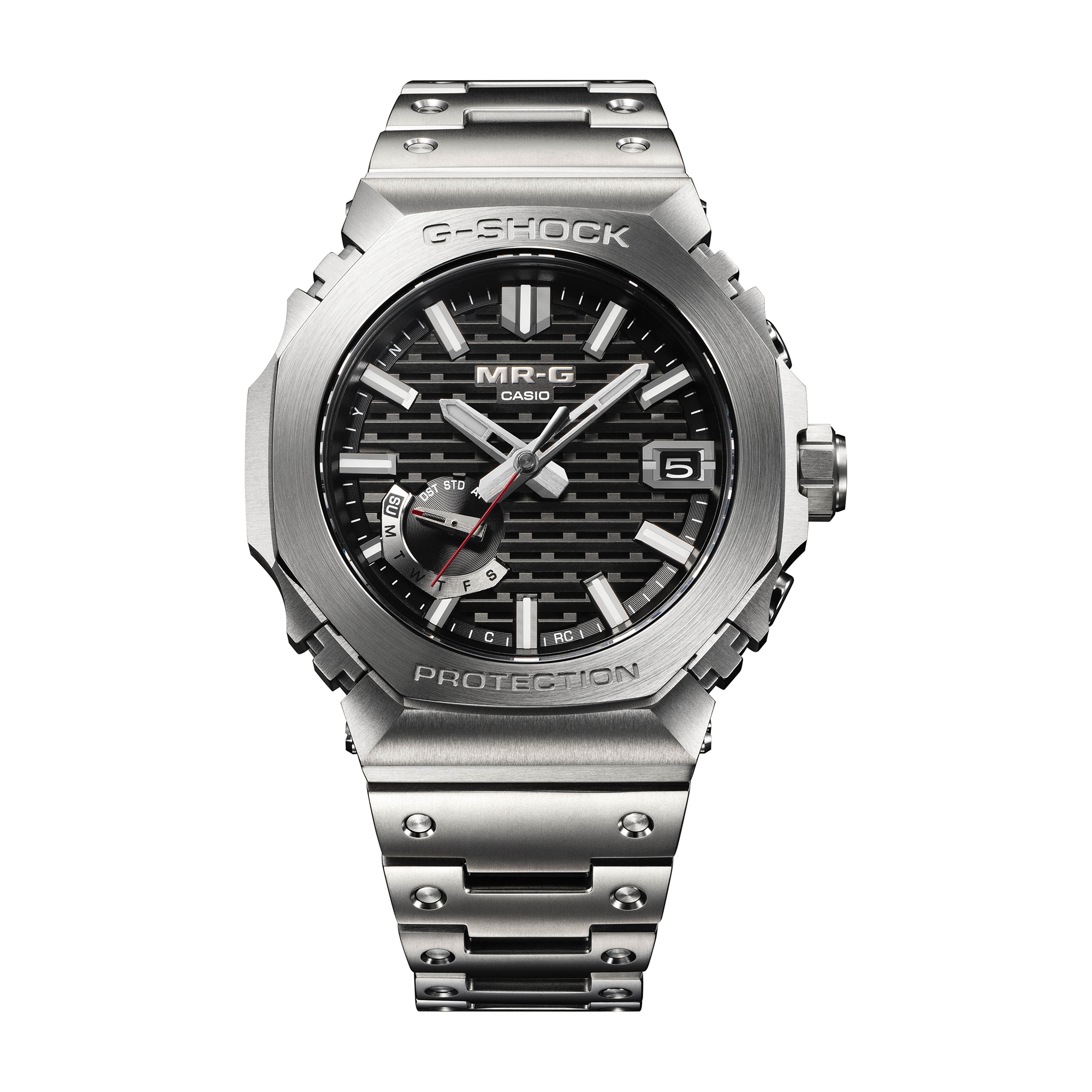 G-Shock MR-G Watch Black Dial, 44.4mm
