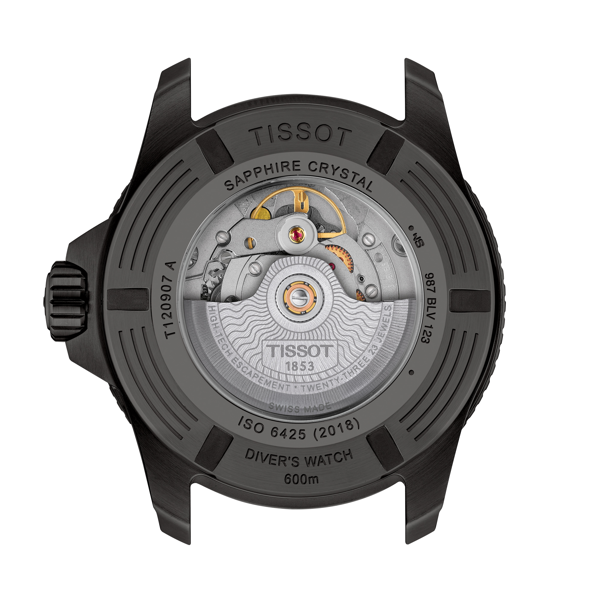 Tissot Seastar 2000 Blue Dial Watch, 44mm