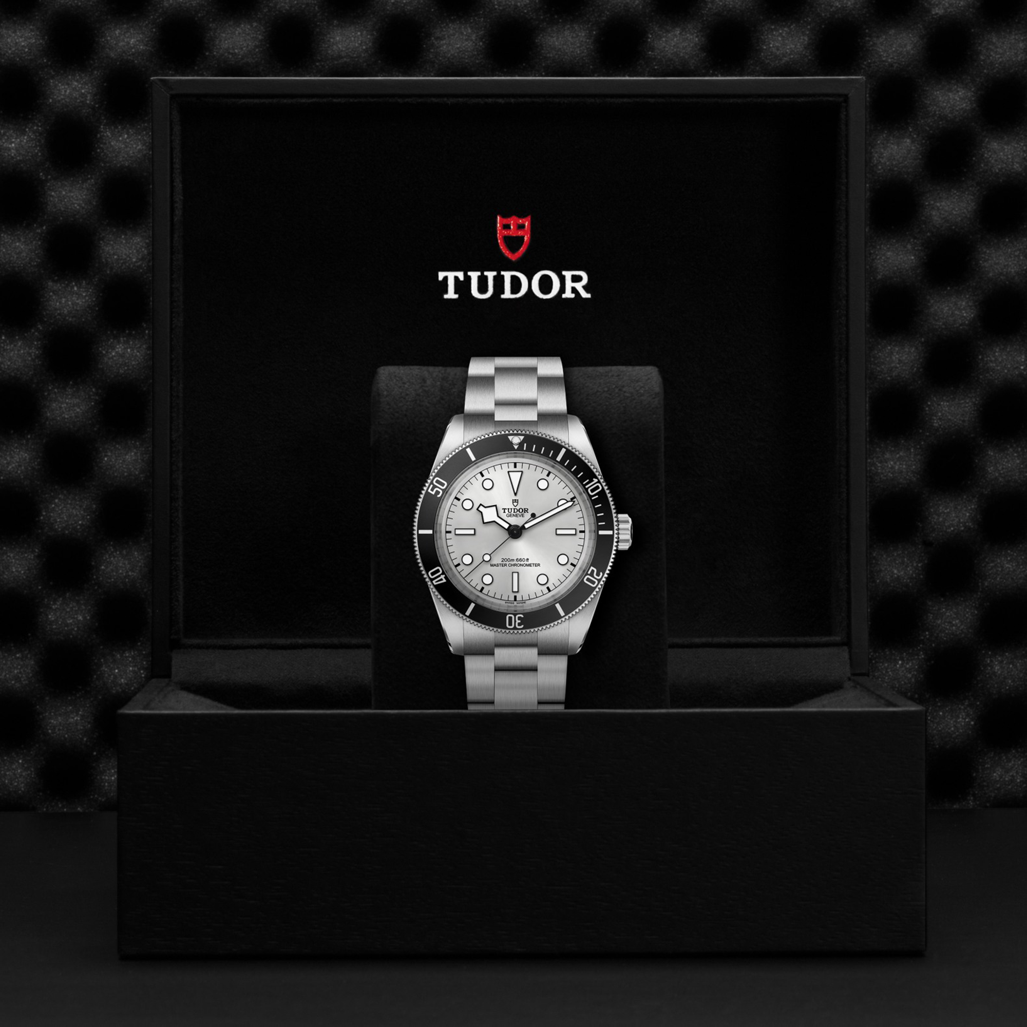 TUDOR Black Bay 68 Silver Dial Watch, 43mm