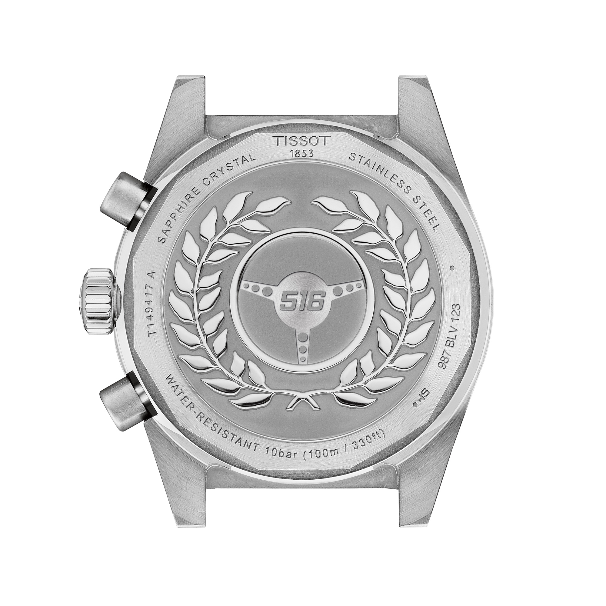 TISSOT PR516 White Dial Watch, 40mm
