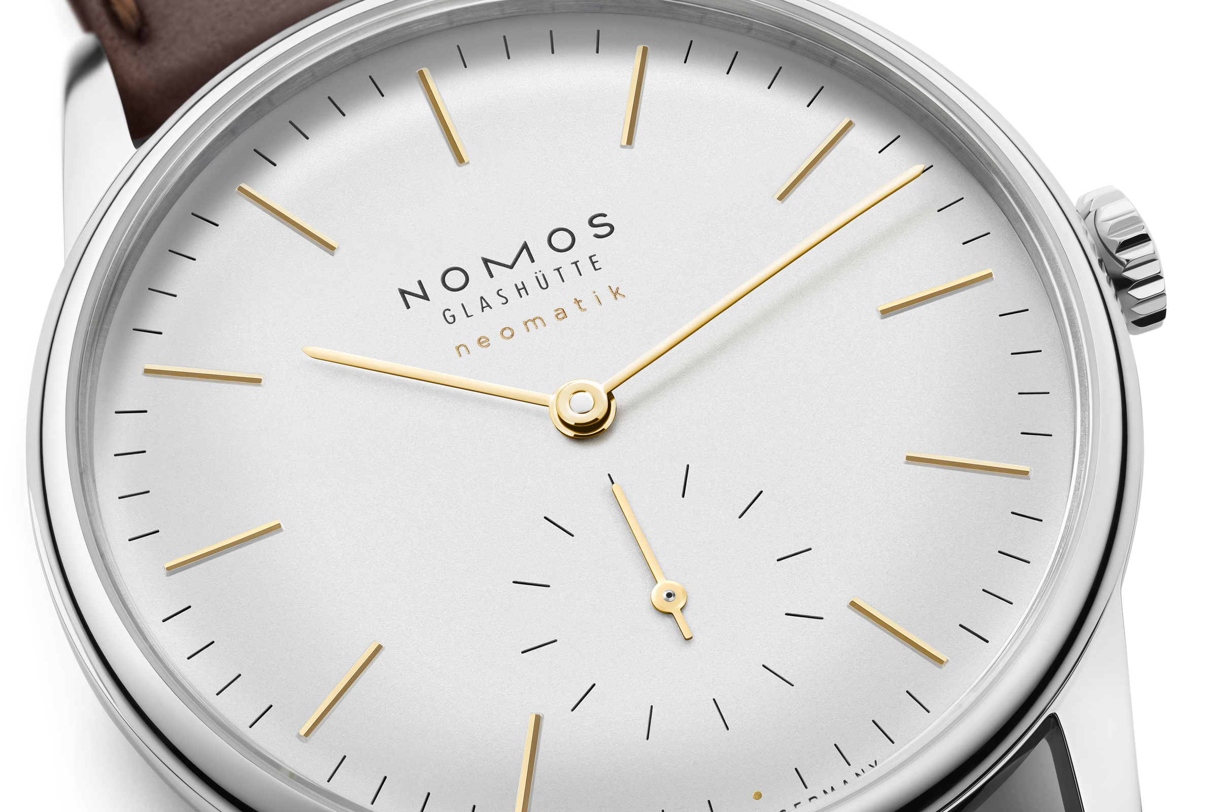 NOMOS Orion Neomatik Dor&eacute; White Dial Watch, 36.4mm