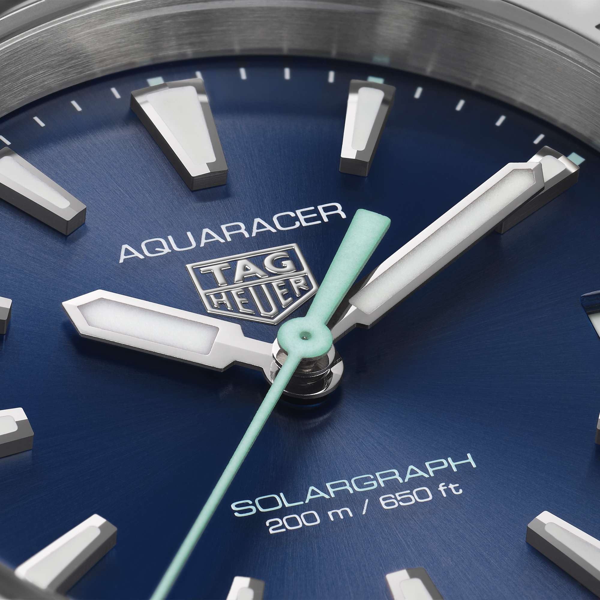 TAG Heuer Aquaracer Professional 200 Solargraph Blue Dial, 34mm