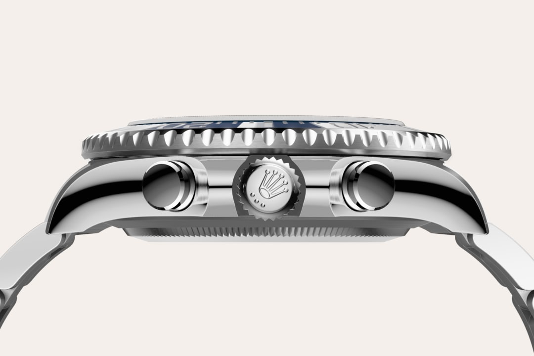 rolex yacht-master ii in oystersteel, m126680-0001 - oystersteel - ben bridge