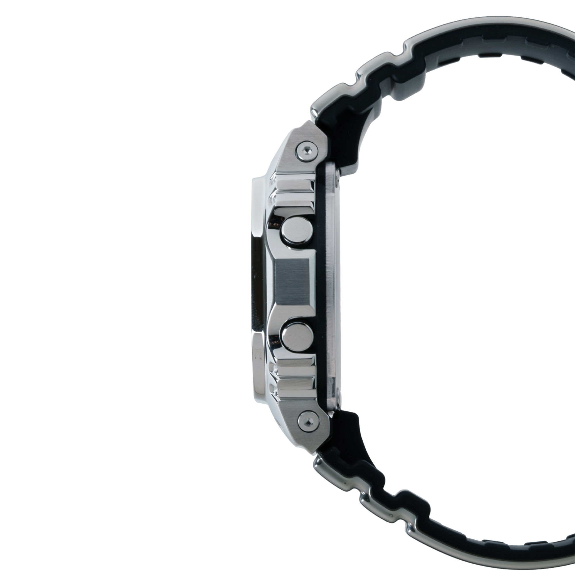 G-Shock G-Steel 5600 Series Black Digital Dial Watch, 43.2mm x 49.6mm
