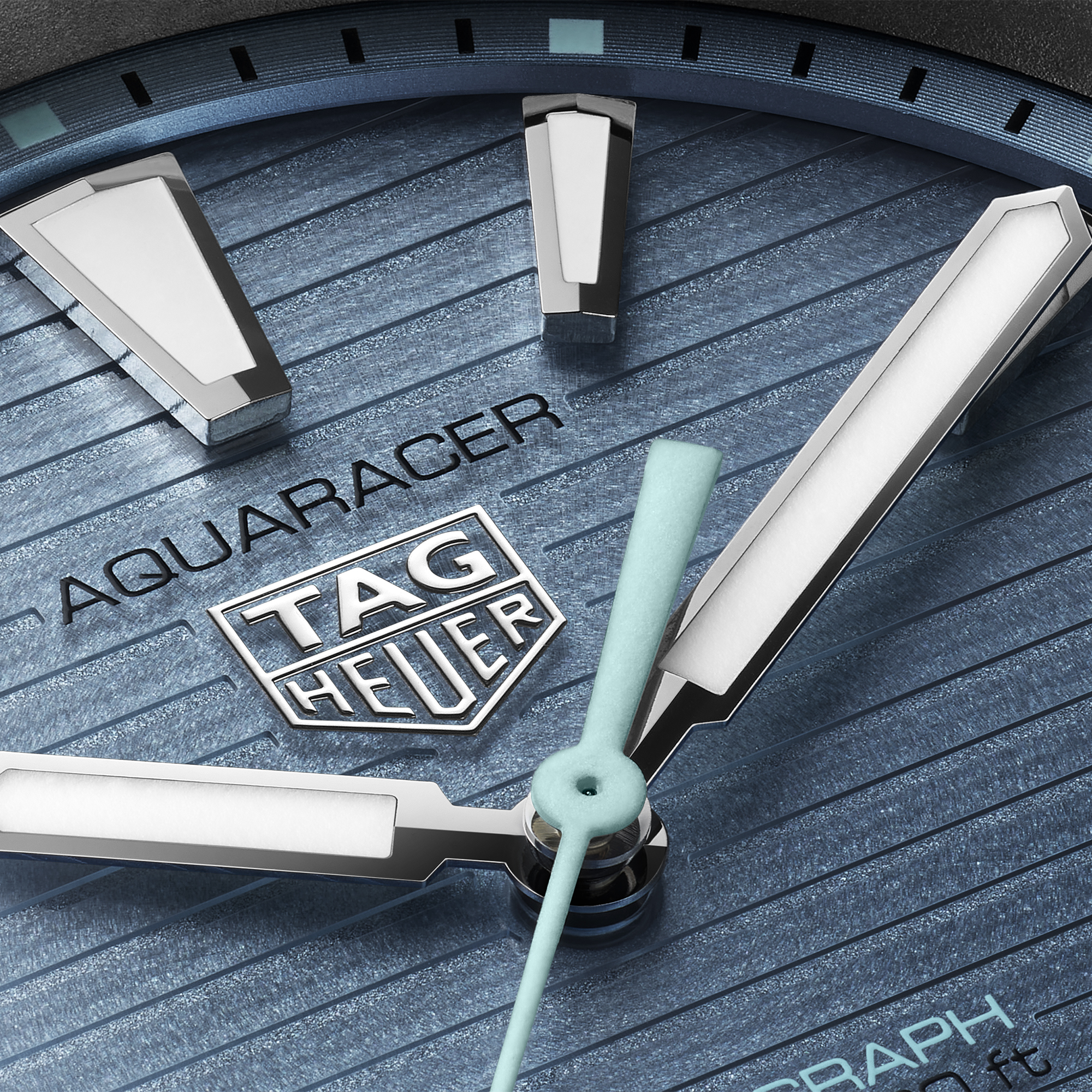 TAG Heuer Aquaracer Professional 200 Solargraph Blue Dial Watch, 40mm