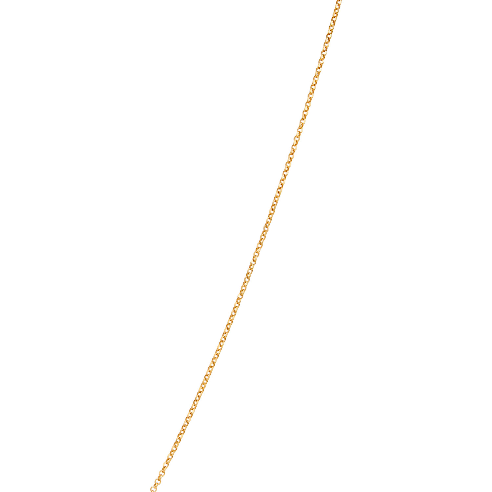 Classic Round Rainbow Sapphire Clusters Necklace, 14K Yellow Gold