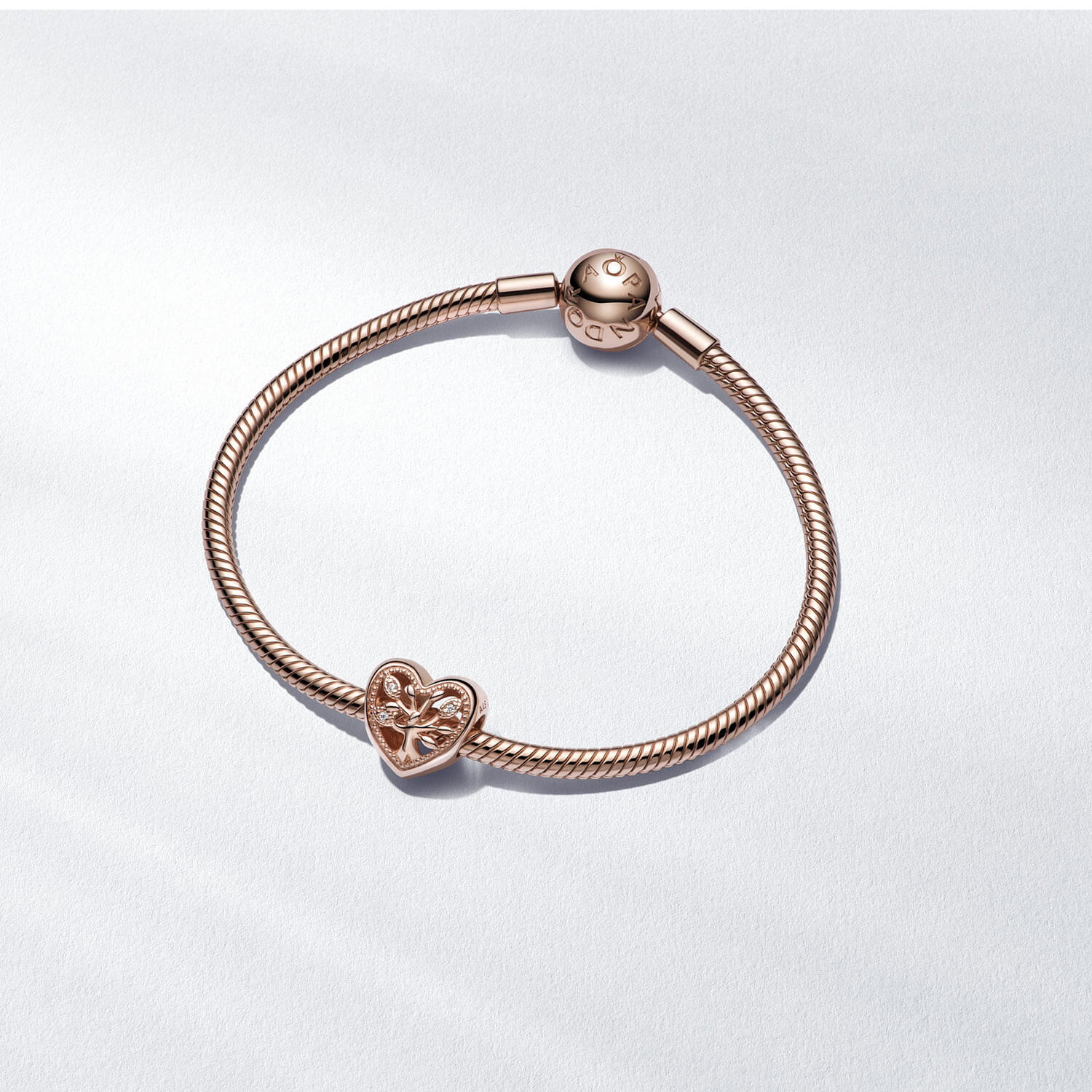 Pandora Family Tree Heart Bracelet Gift 
