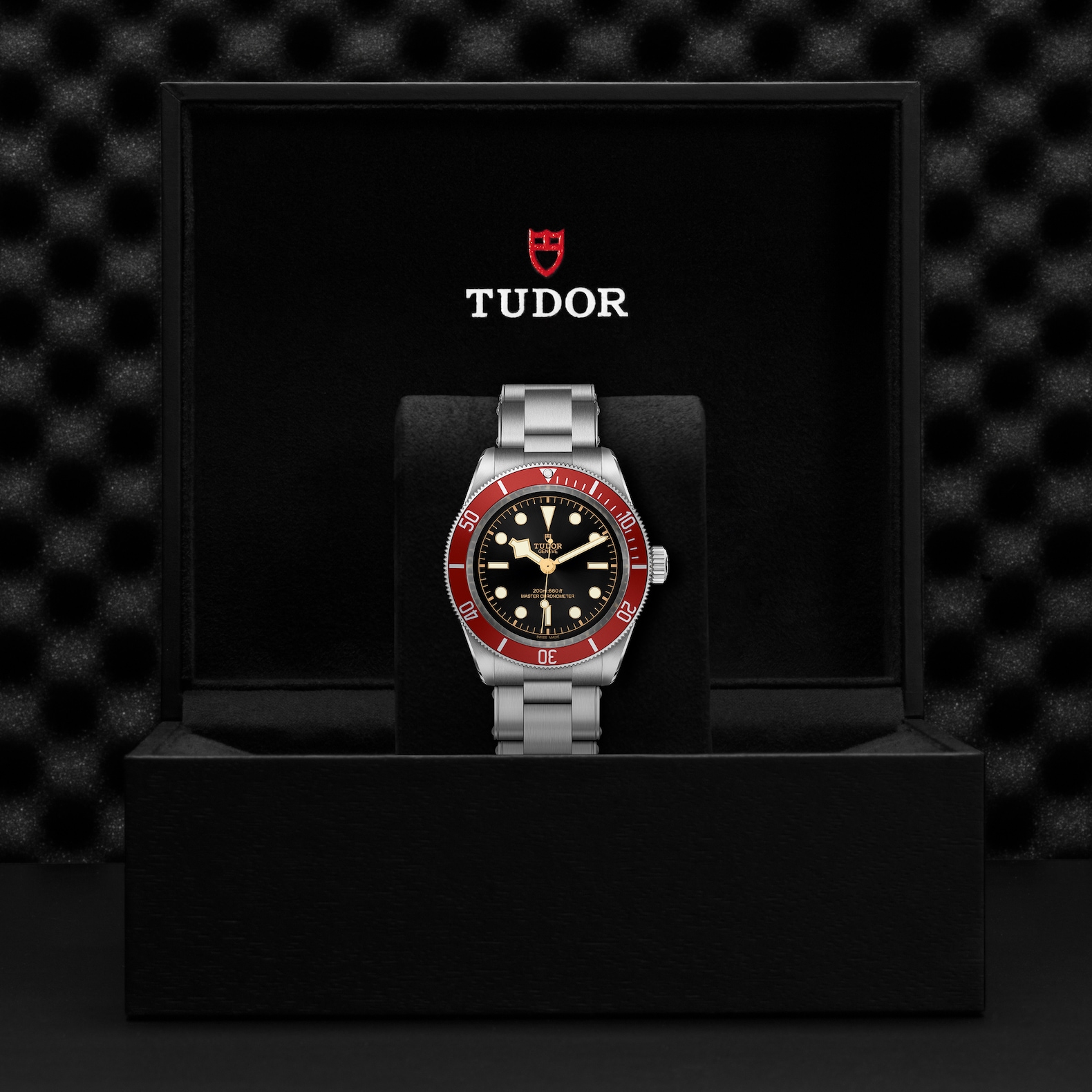 TUDOR Black Bay Black Dial Watch, 41mm