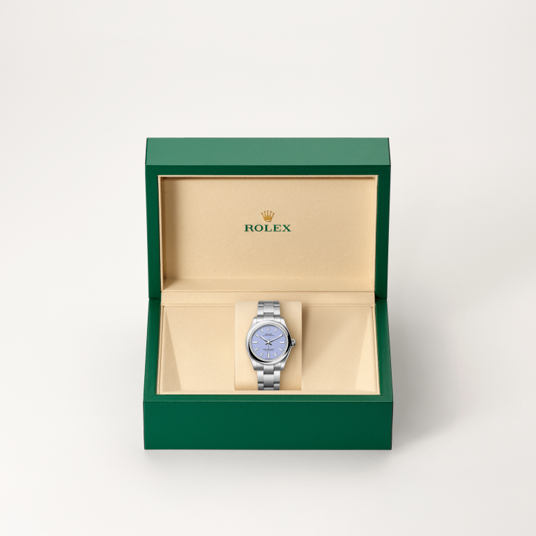 rolex oyster perpetual in oystersteel, m277200-0014 - in rolex box - ben bridge