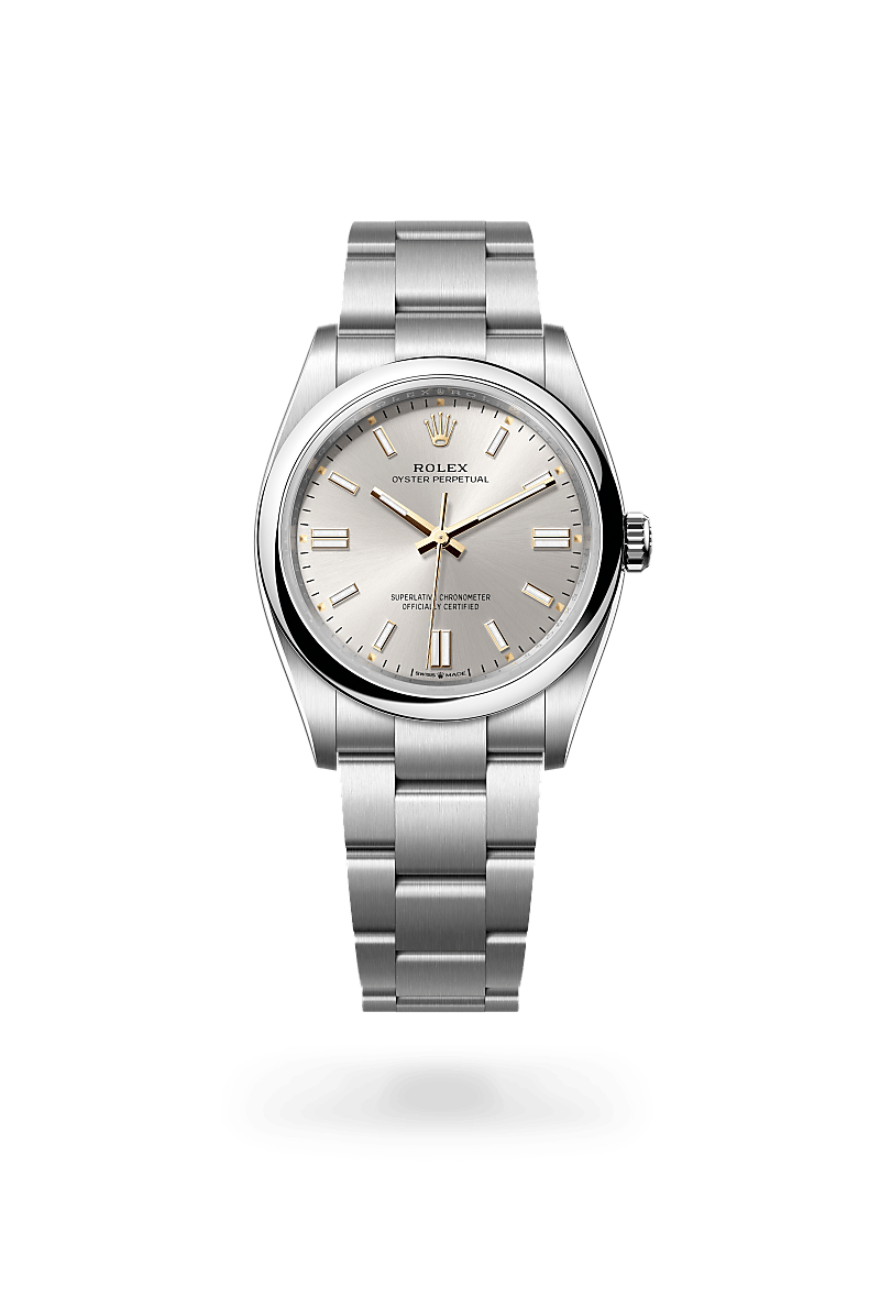 rolex oyster perpetual in oystersteel, m126000-0001 - ben bridge