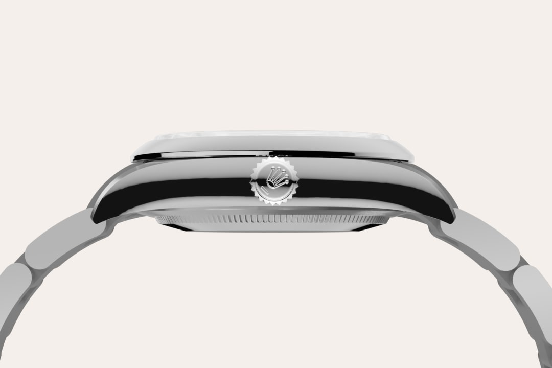 rolex oyster perpetual in oystersteel, m124200-0007 - oystersteel - ben bridge