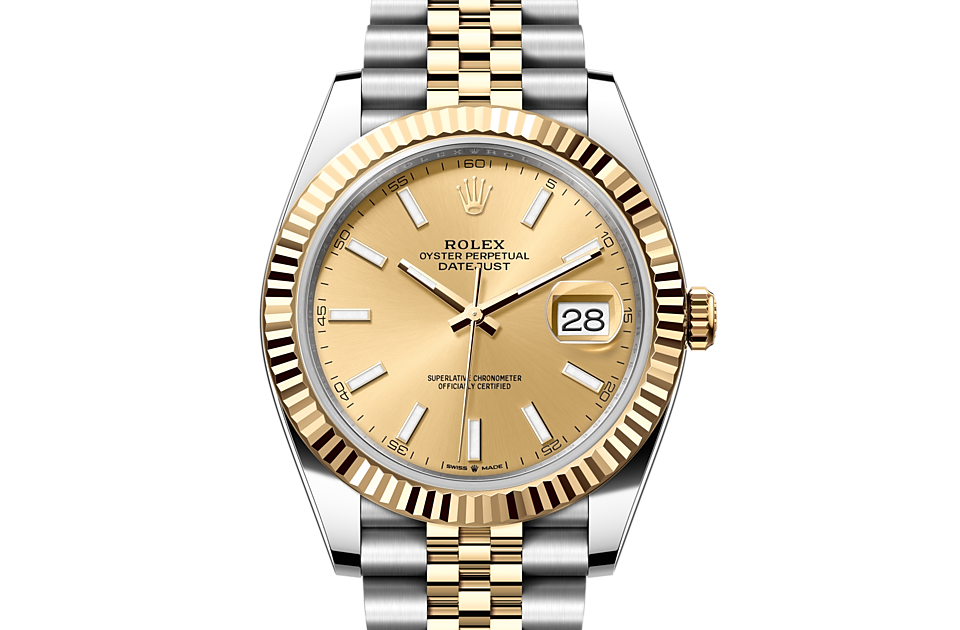 Rolex Datejust 41 Datejust Oyster, 41 mm, Oystersteel and yellow gold - M126333-0010 at Ben Bridge