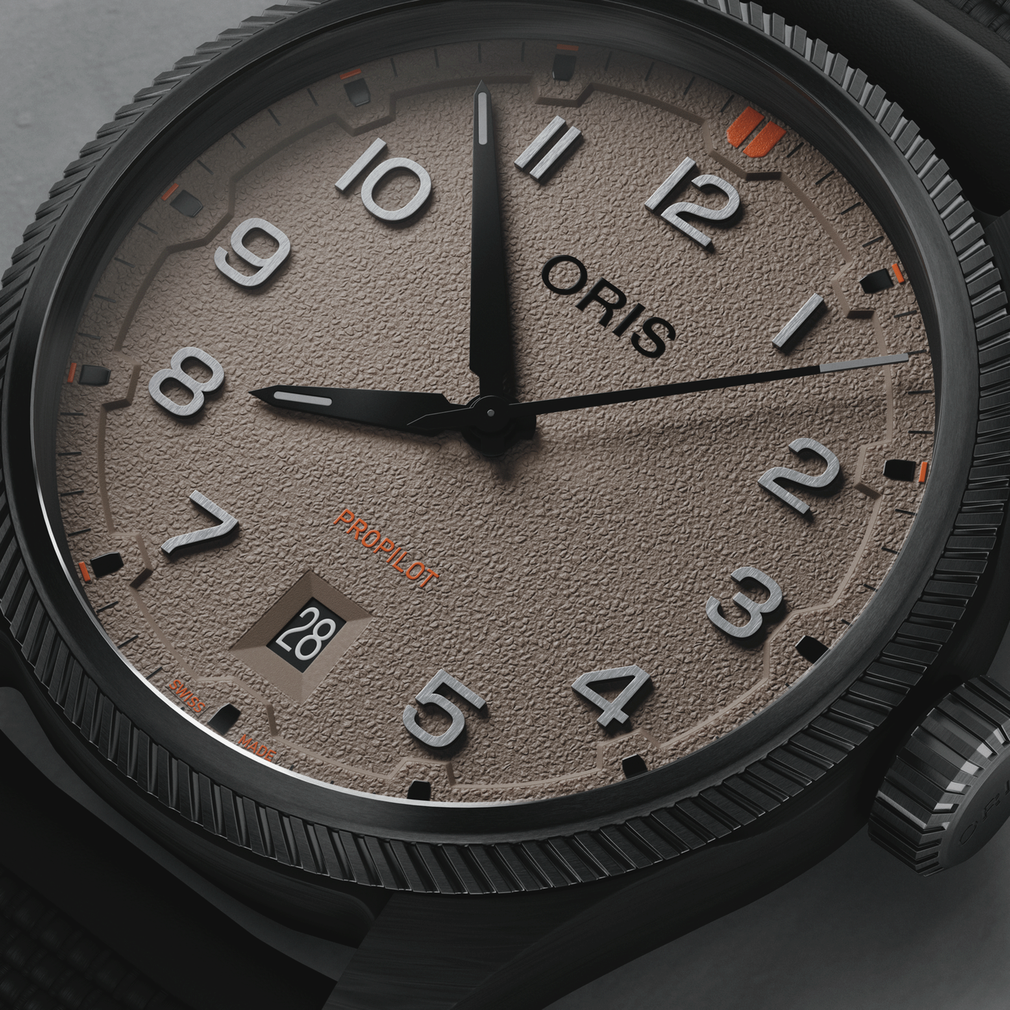 Oris ProPilot Desert Edition Brown Dial Watch, 41mm