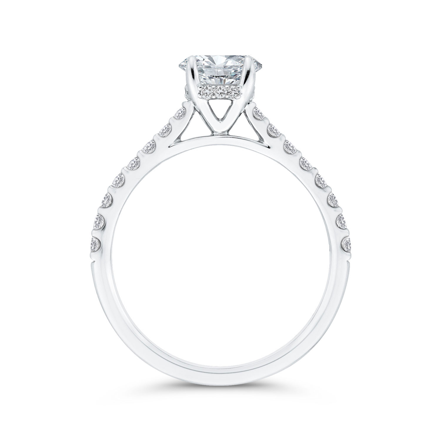 Bella Ponte Engagement Ring Setting 14K