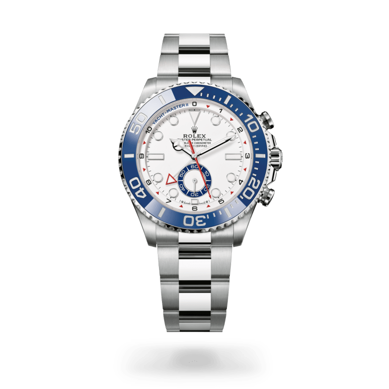 rolex yacht-master ii in oystersteel, m126680-0001 - ben bridge