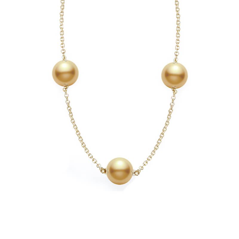 Mikimoto Golden South Sea Cultured 