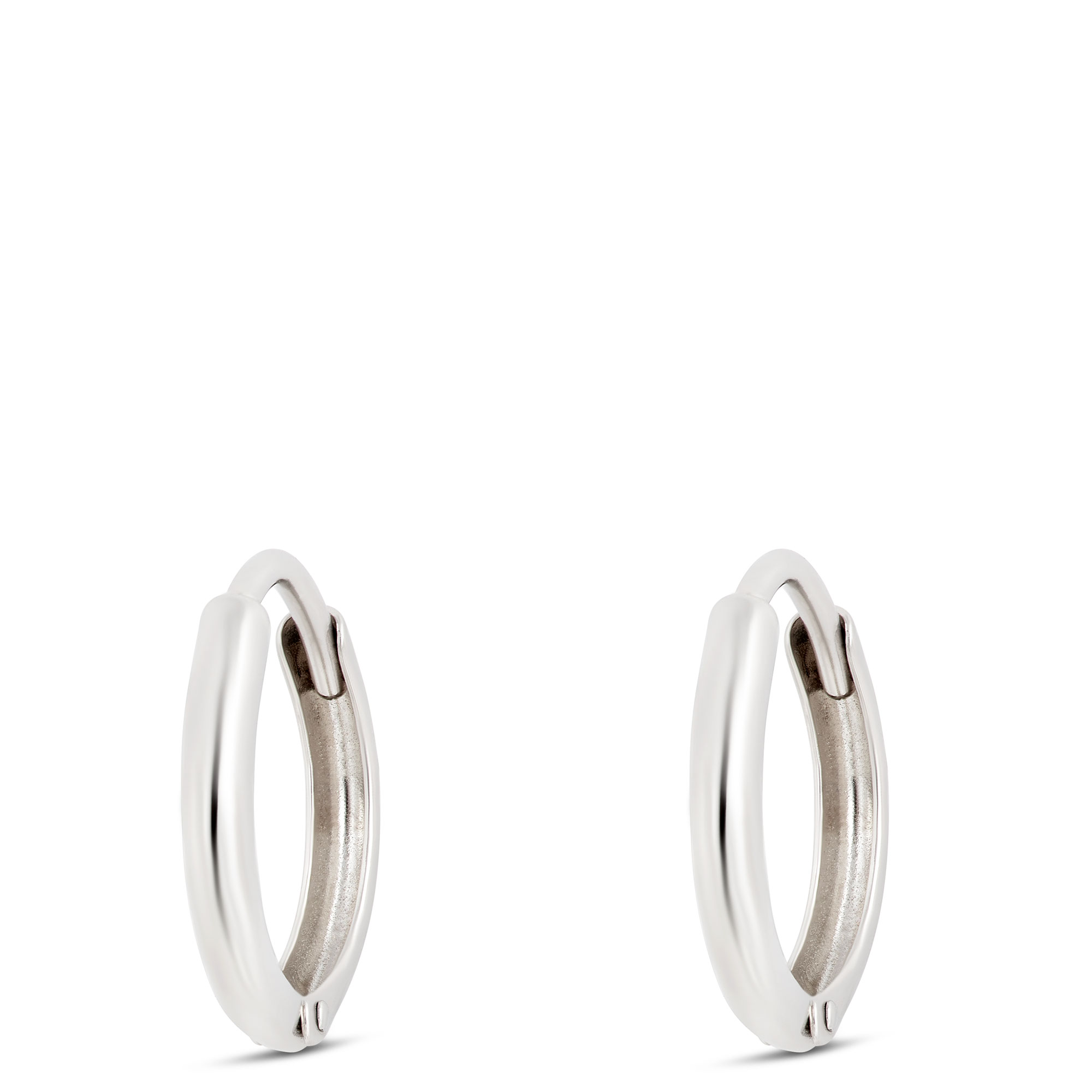 Ikuma Canadian Diamond Heart Drop Earrings, Sterling Silver