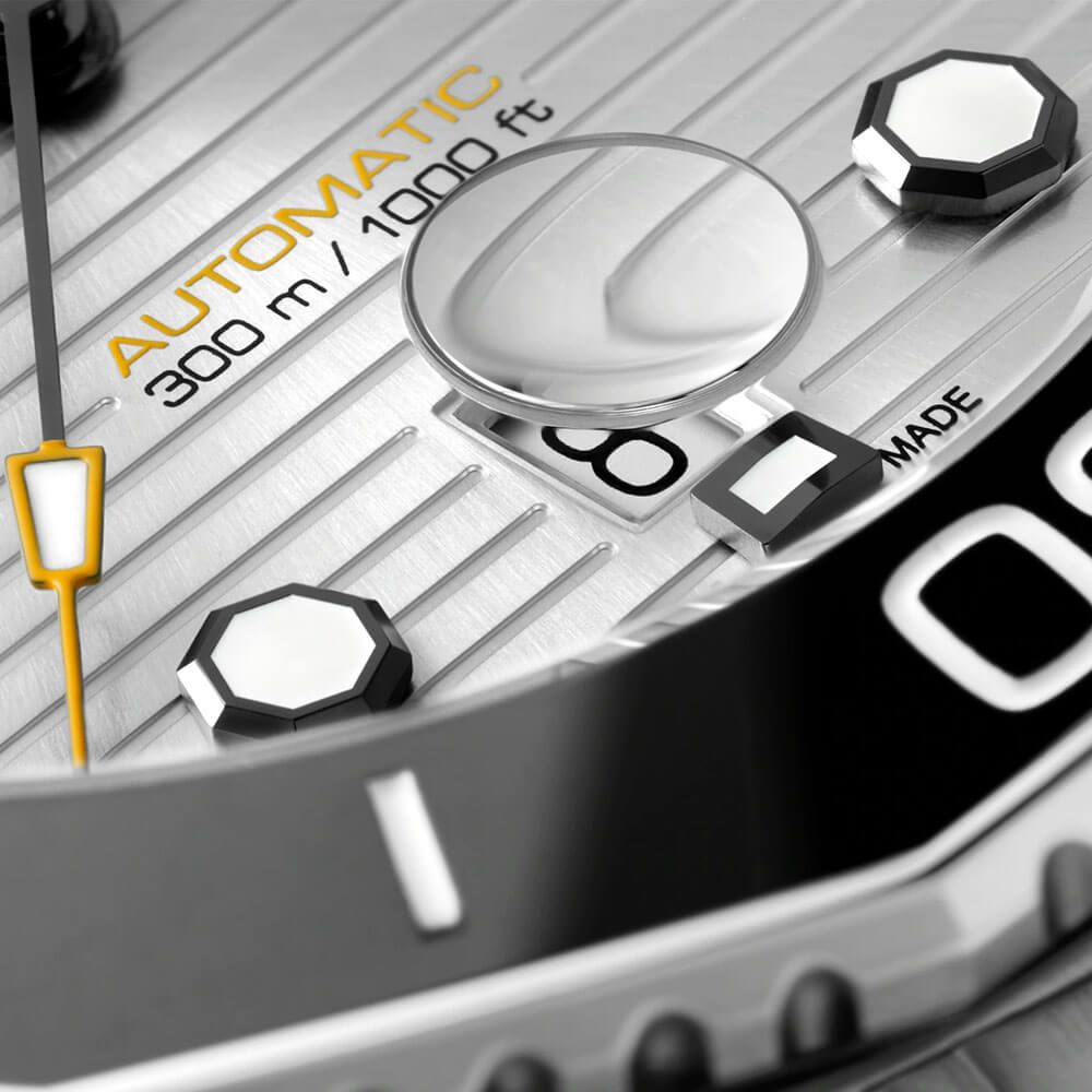 TAG Heuer Aquaracer Professional 300 Silver Steel Watch, 43mm