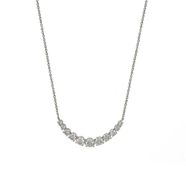 Graduated Diamond Necklace 14K | Ben Bridge Jeweler