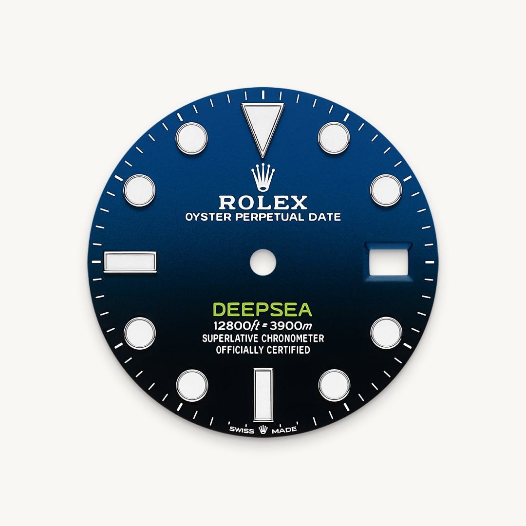 rolex deepsea in oystersteel, m136660-0005 - d-blue dial - ben bridge
