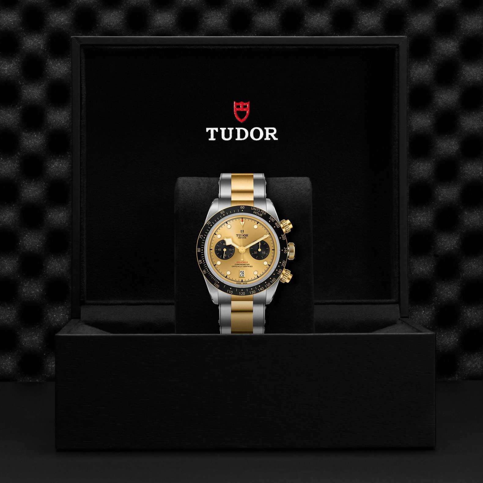 TUDOR Black Bay Chrono S&G Champagne Dial Watch, 41mm