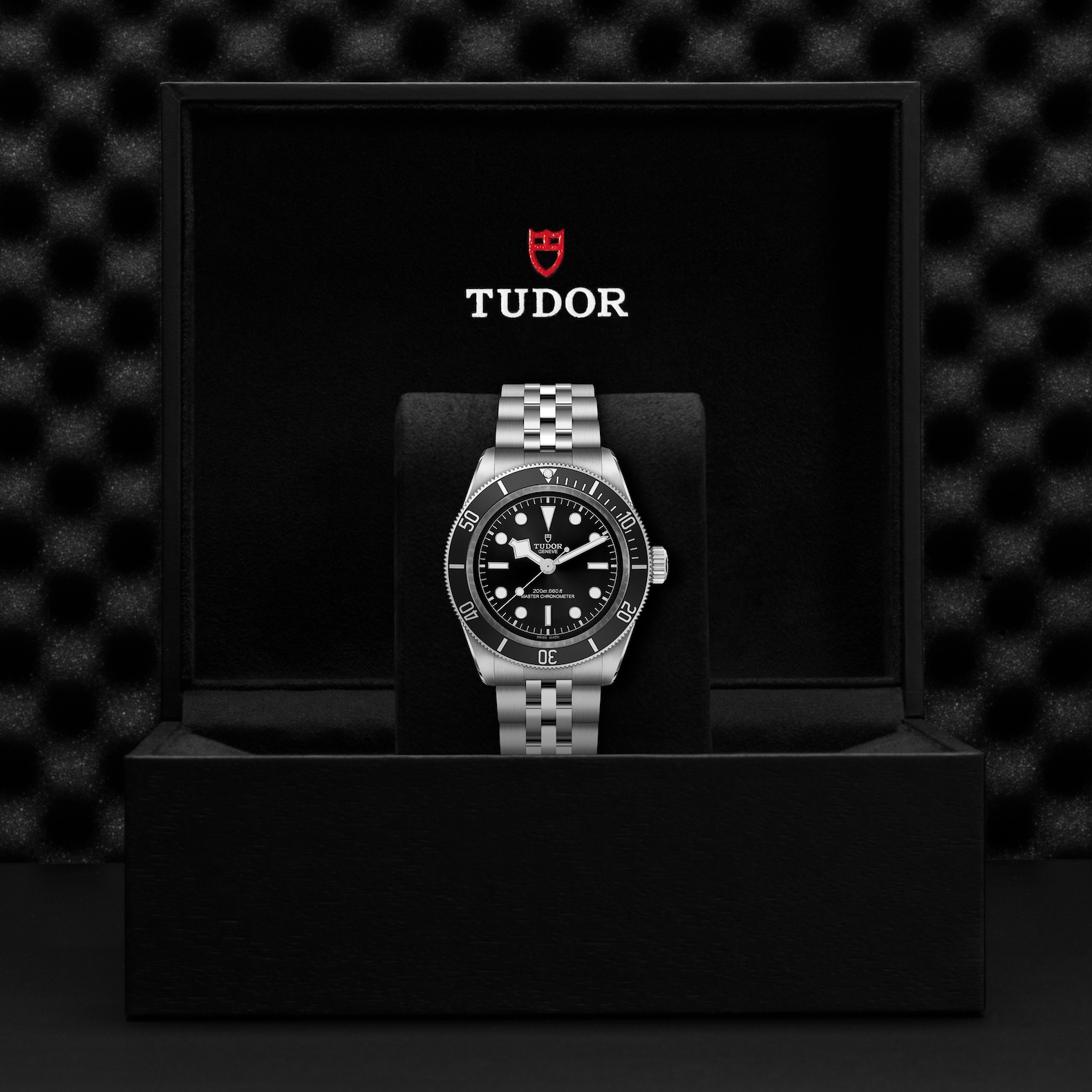 TUDOR Black Bay Black Dial Watch, 41mm