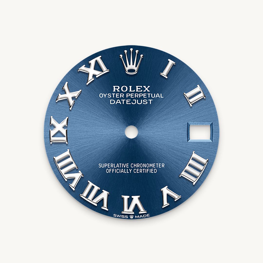 rolex datejust in oystersteel, m278240-0018 - bright blue dial - ben bridge