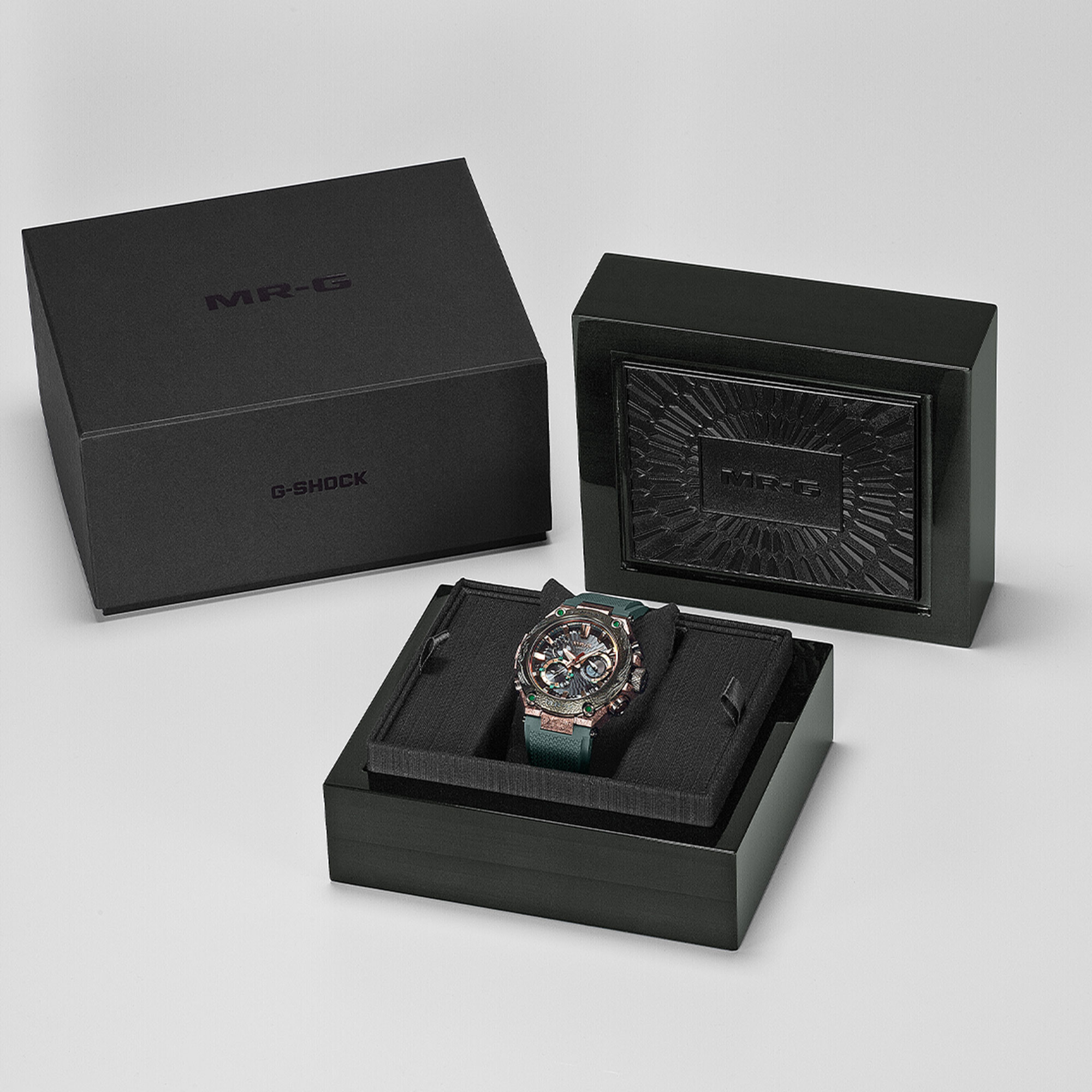 G-Shock MR-G B2000 Series Black Dial Watch, 49.8mm