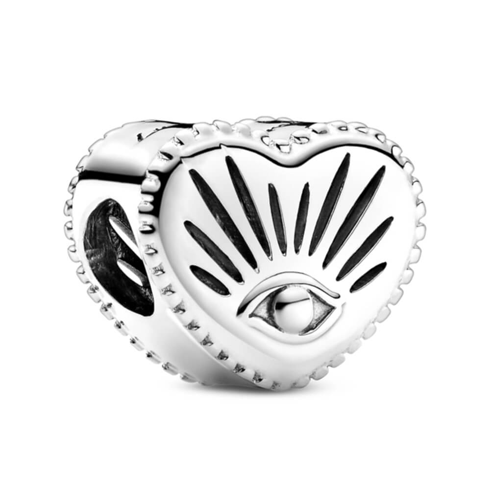 Pandora All-seeing Eye \u0026 Heart Charm 